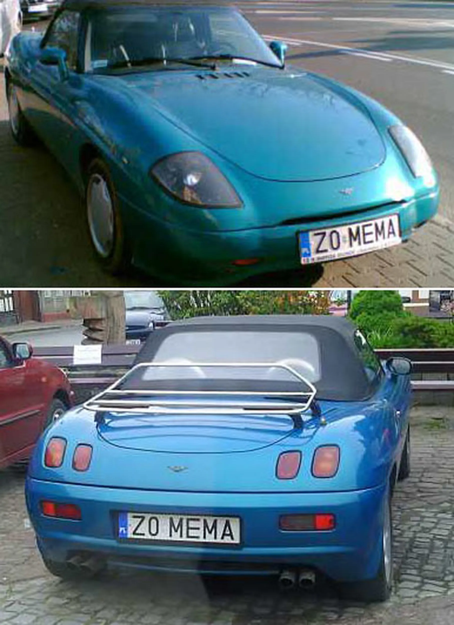 Fajny numer, blacha Z0 MEMA