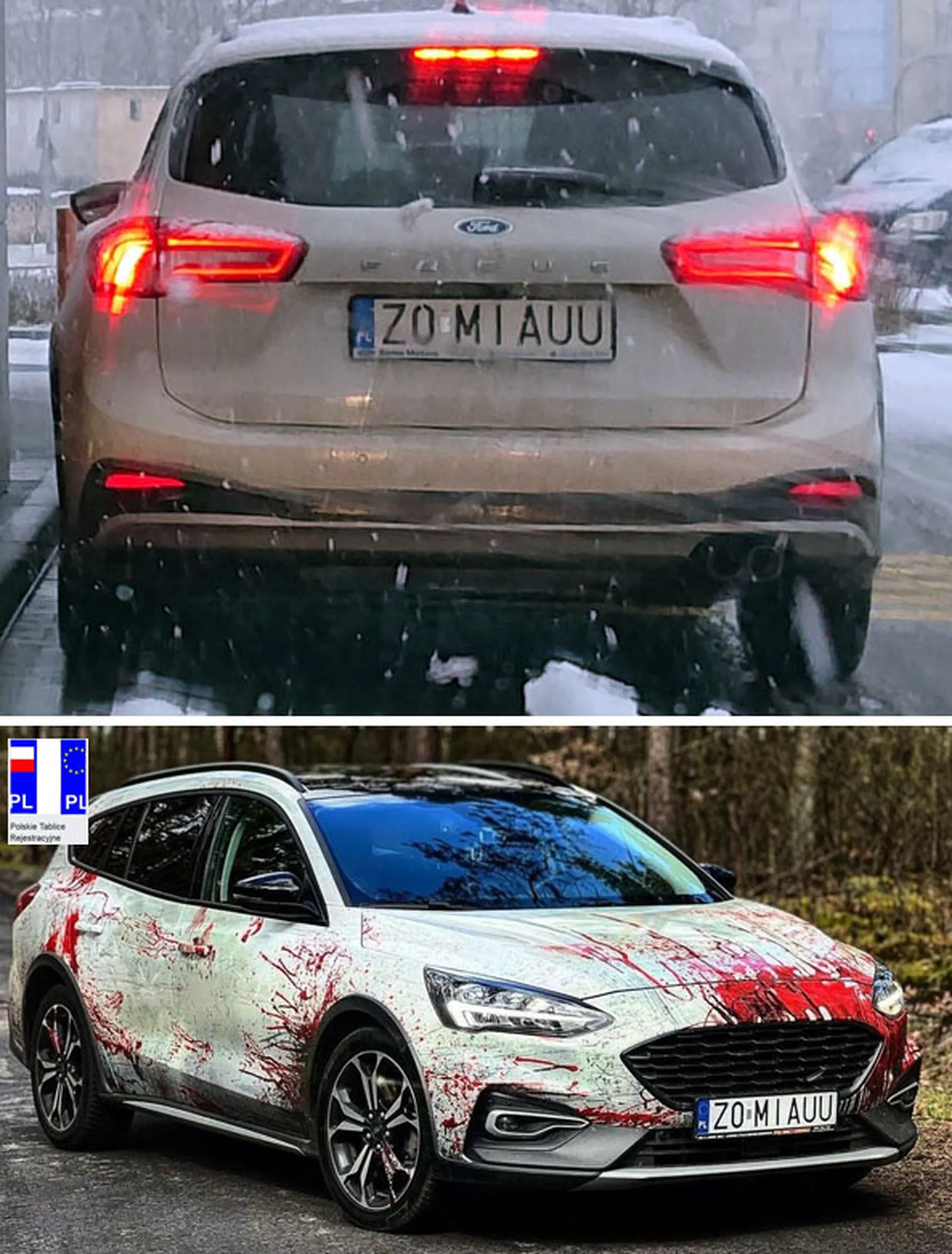 Fajny numer, blacha Z0 MIAUU