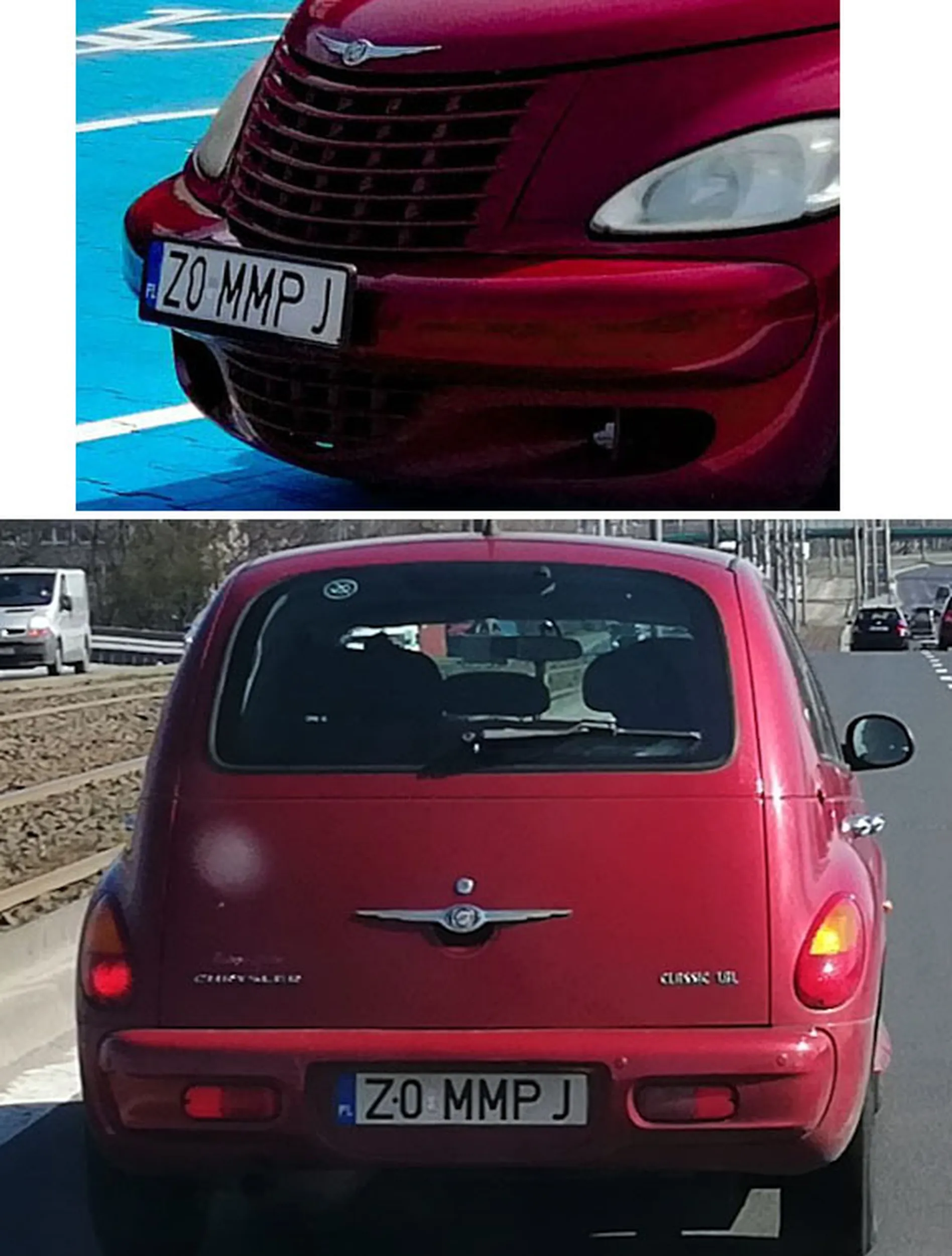 Fajny numer, blacha Z0 MMPJ