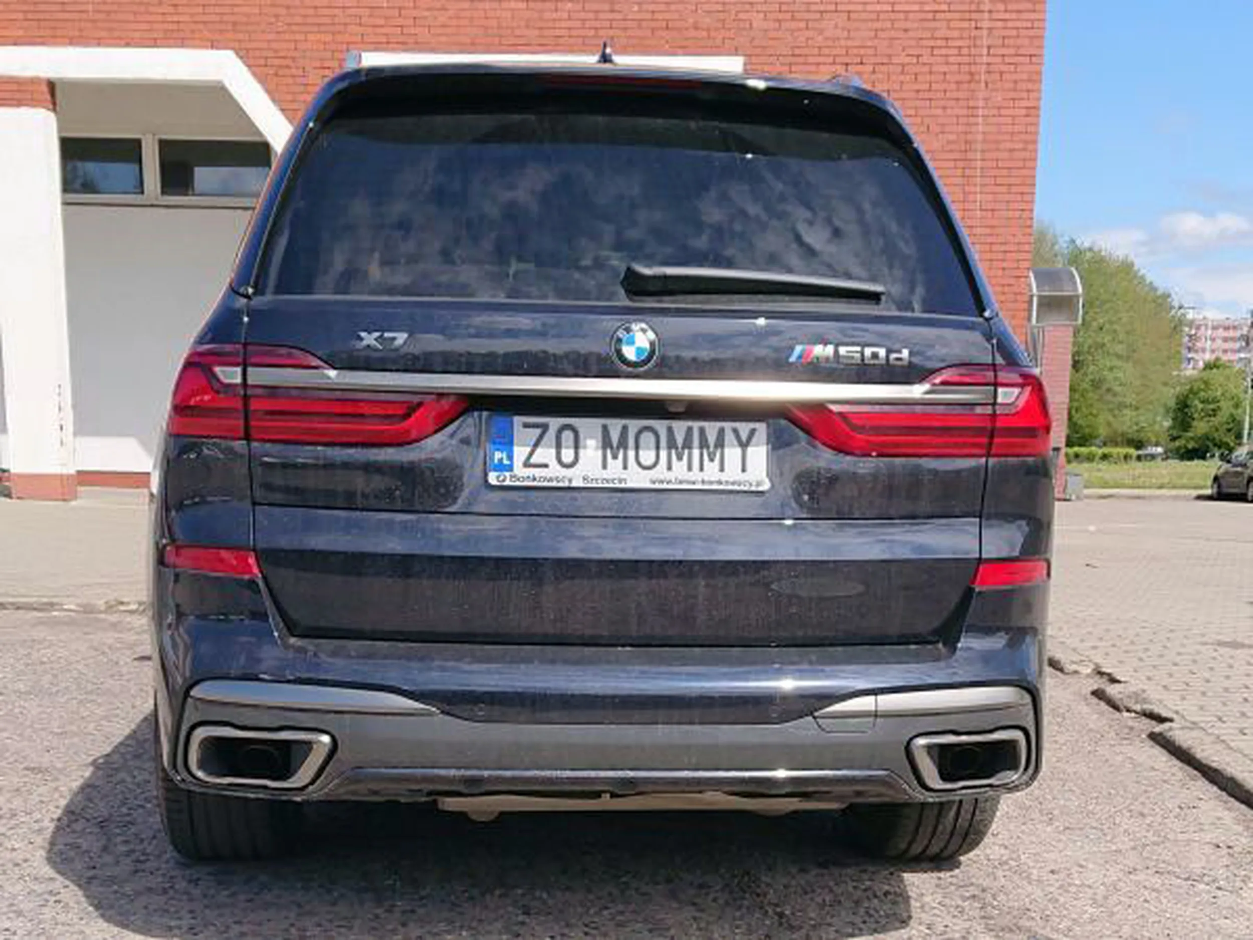 Fajny numer, blacha Z0 MOMMY