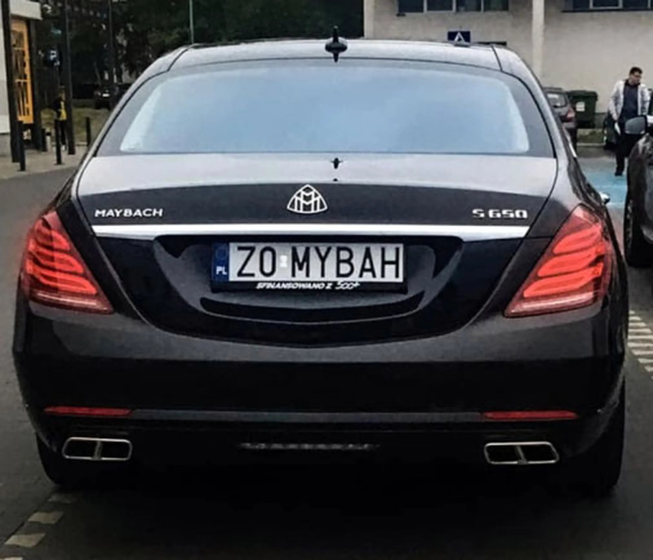 Fajny numer, blacha Z0 MYBAH