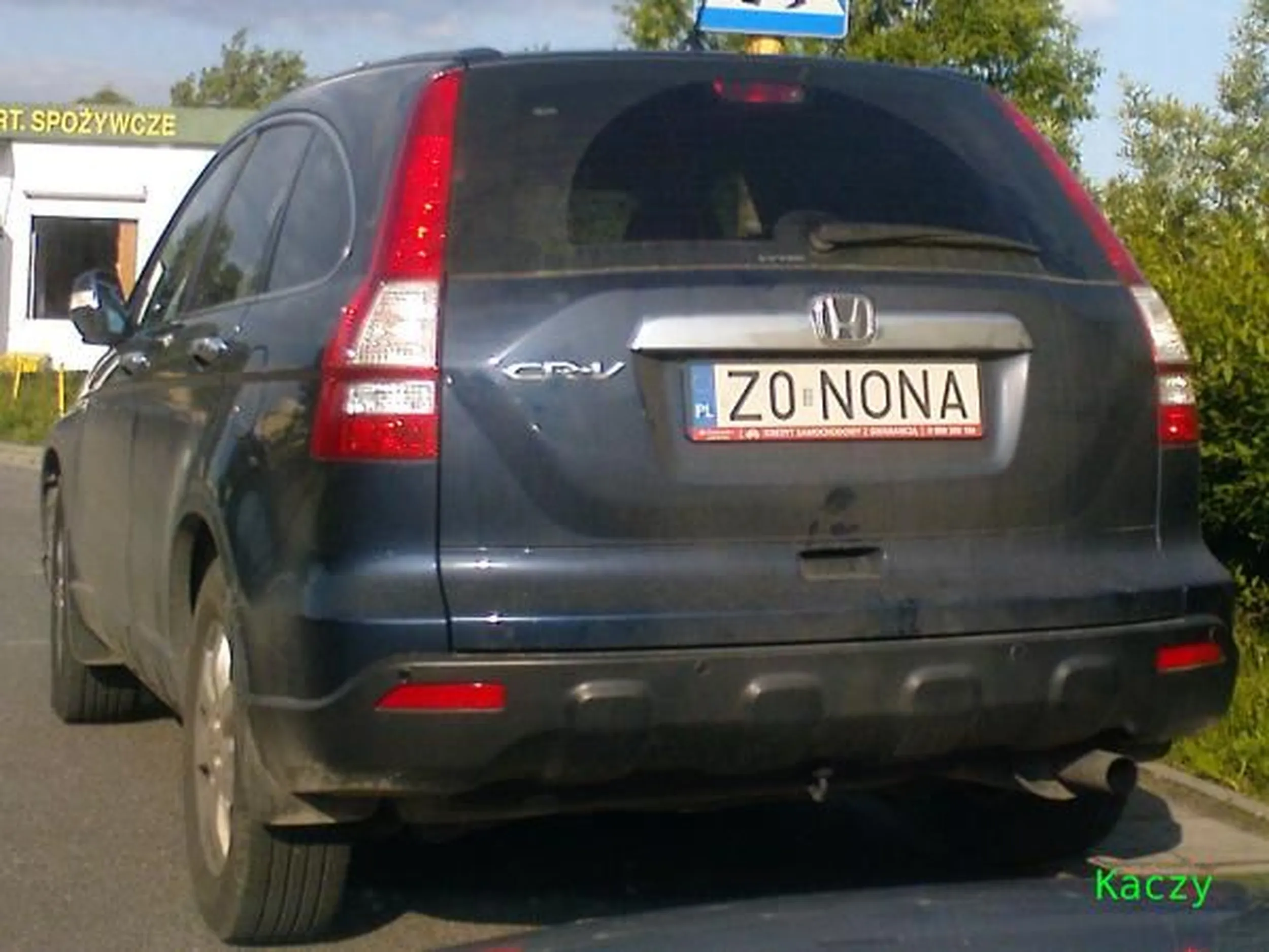 Fajny numer, blacha Z0 NONA