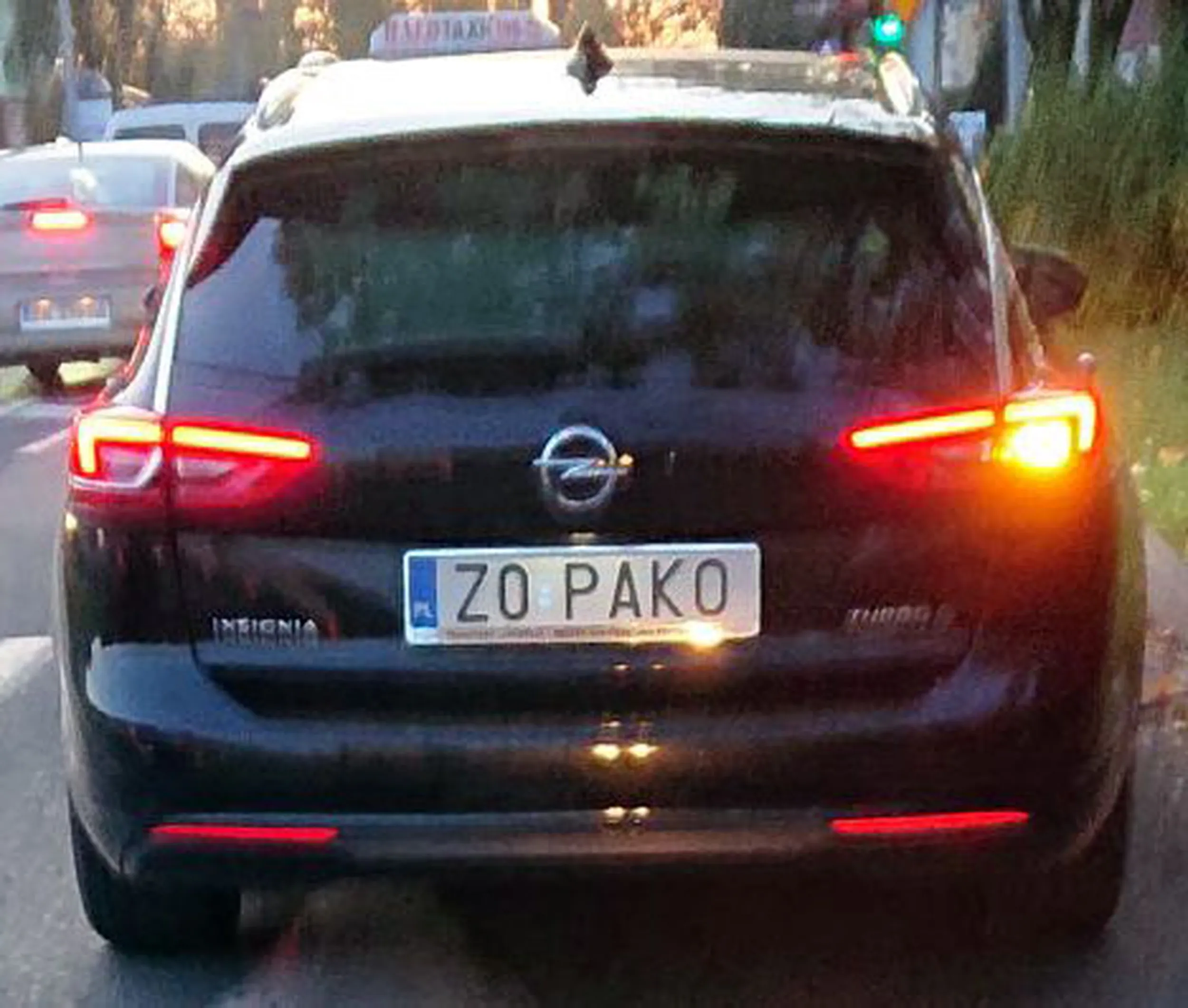Fajny numer, blacha Z0 PAKO