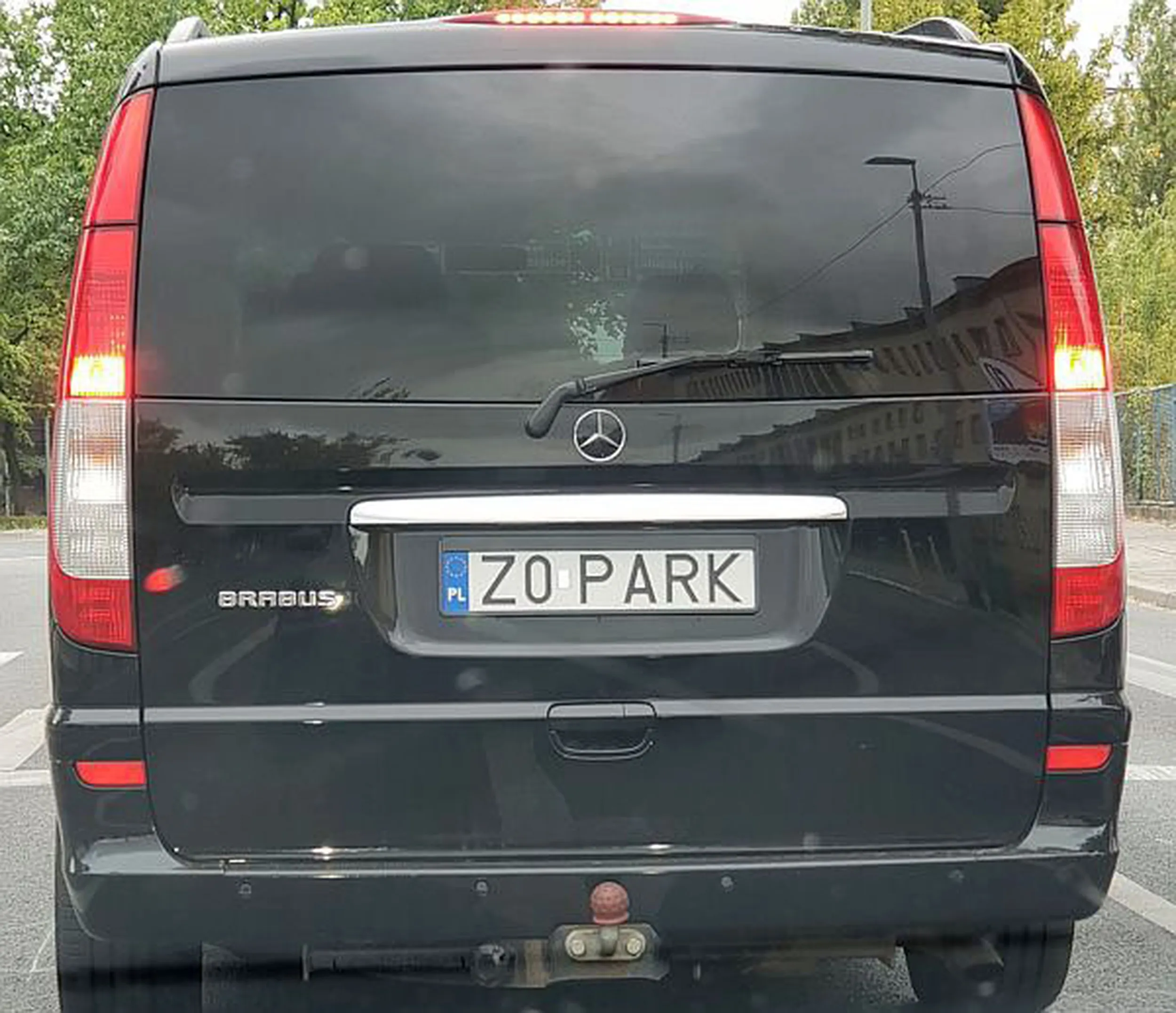 Fajny numer, blacha Z0 PARK