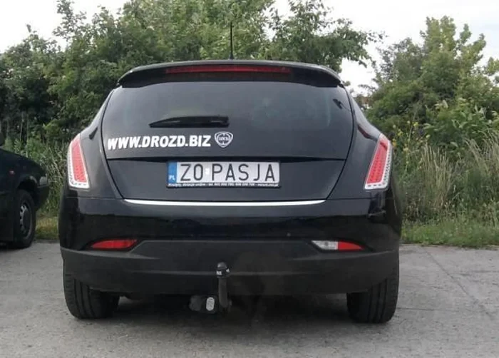 Fajny numer, blacha Z0 PASJA