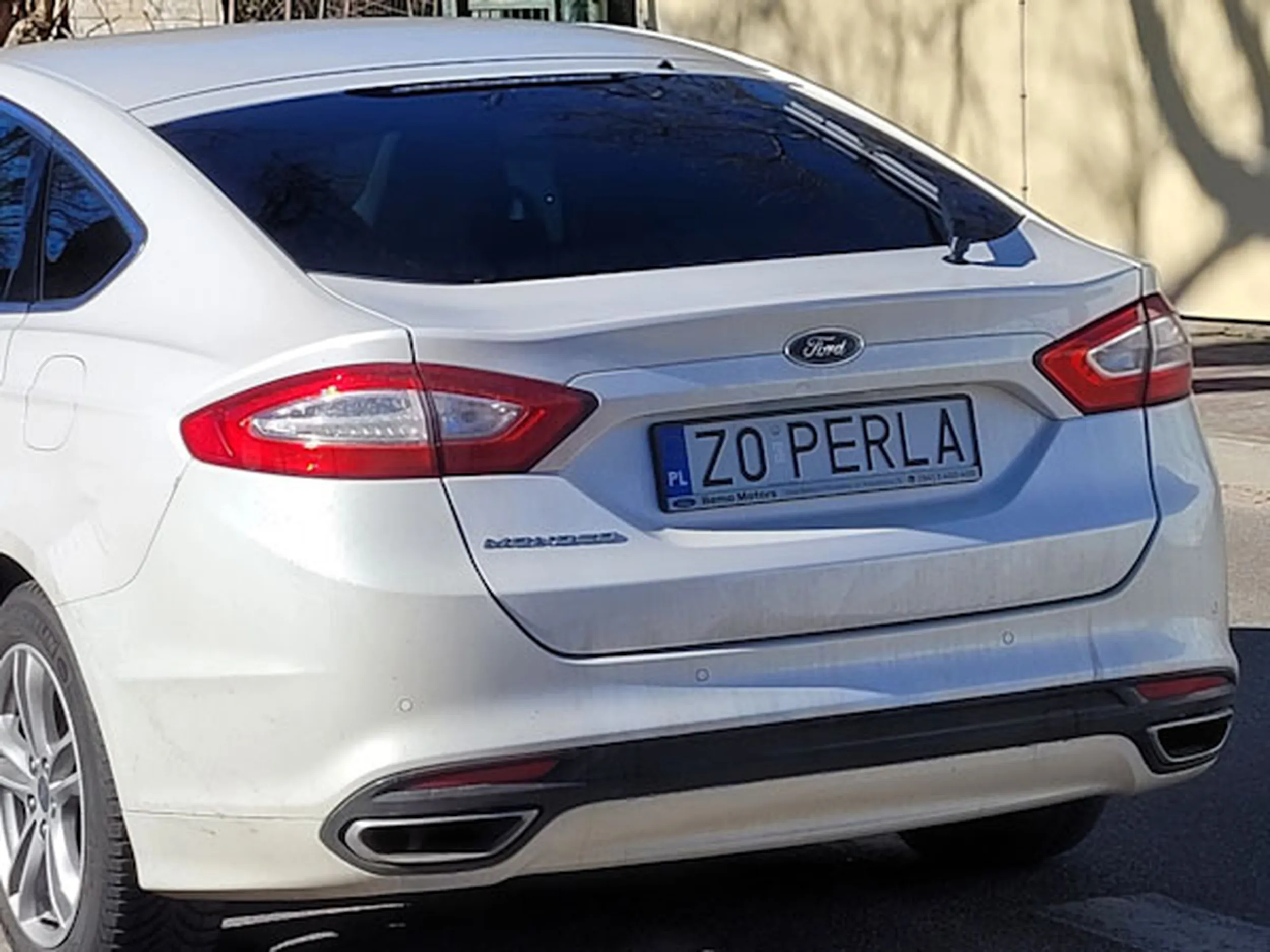 Fajny numer, blacha Z0 PERLA