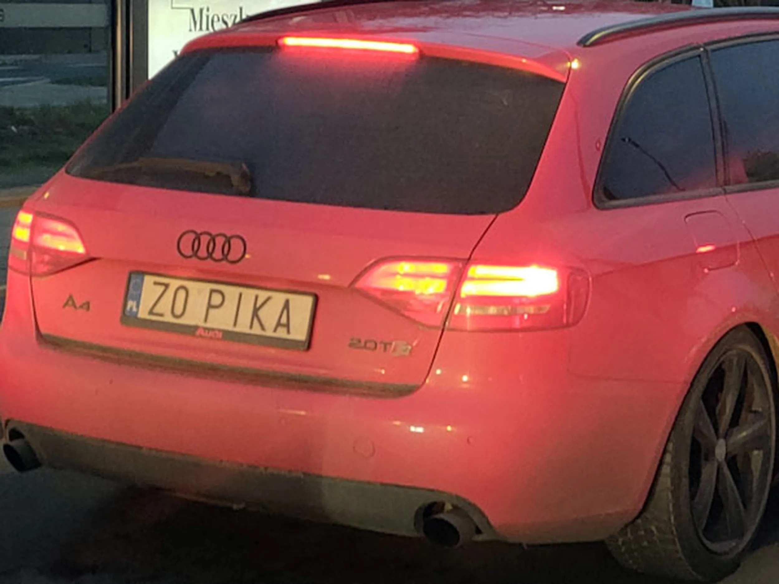 Fajny numer, blacha Z0 PIKA