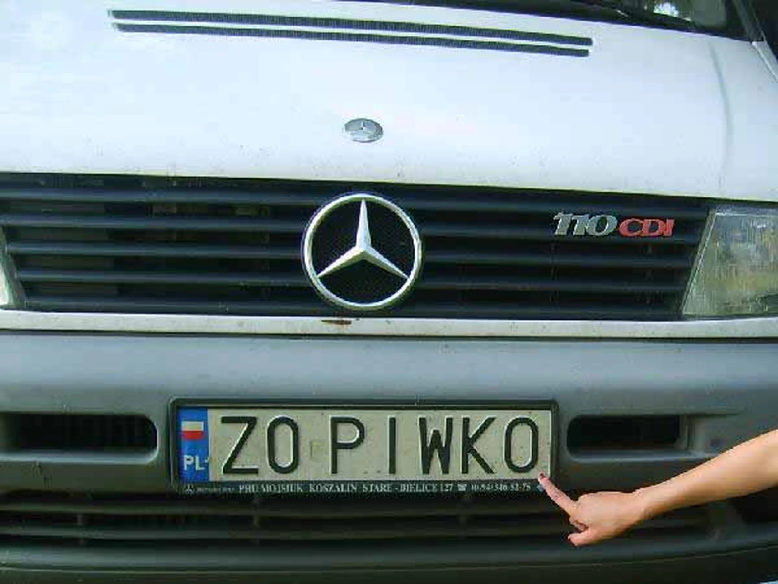 Fajny numer, blacha Z0 PIWKO