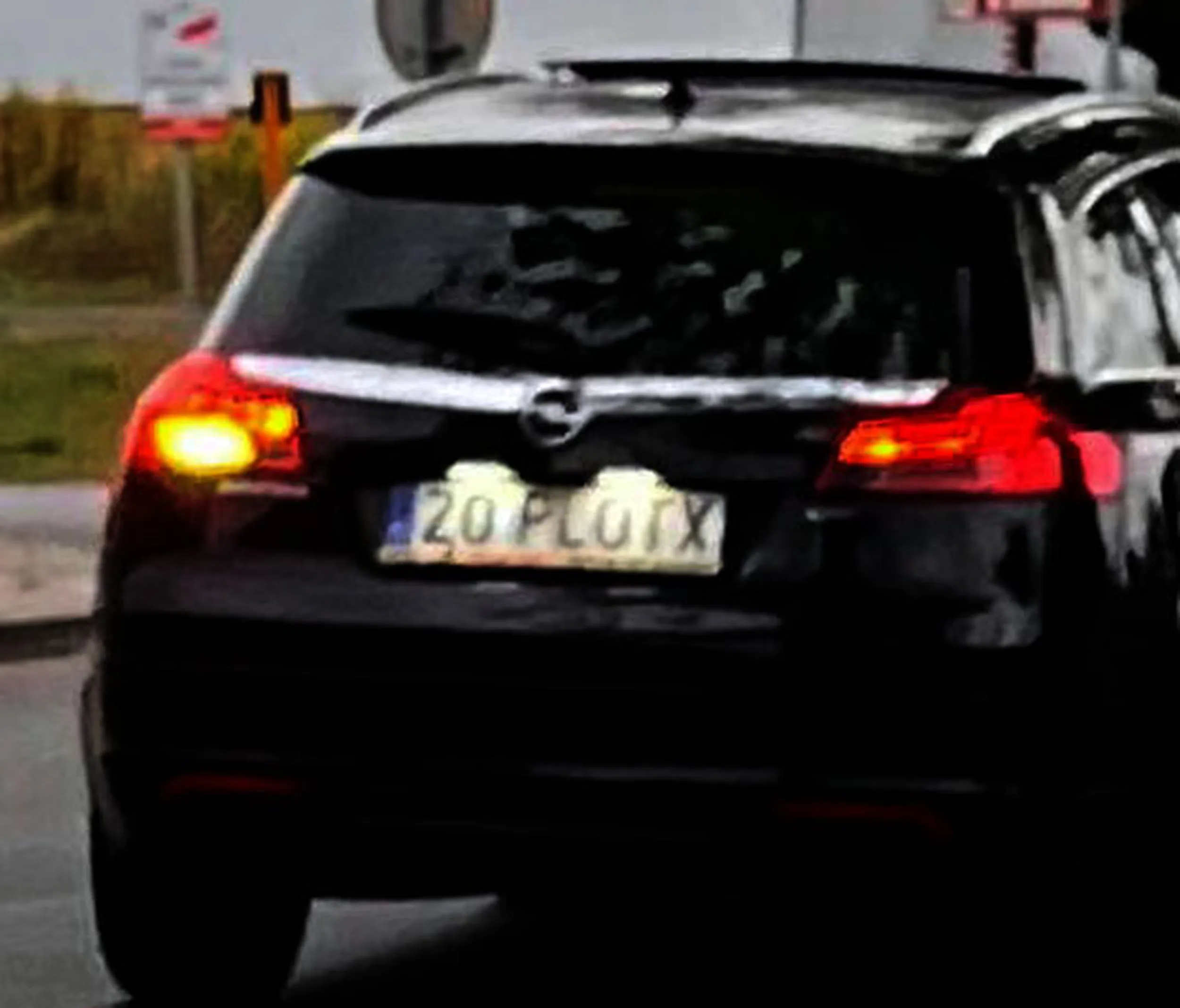 Fajny numer, blacha Z0 PLOTX