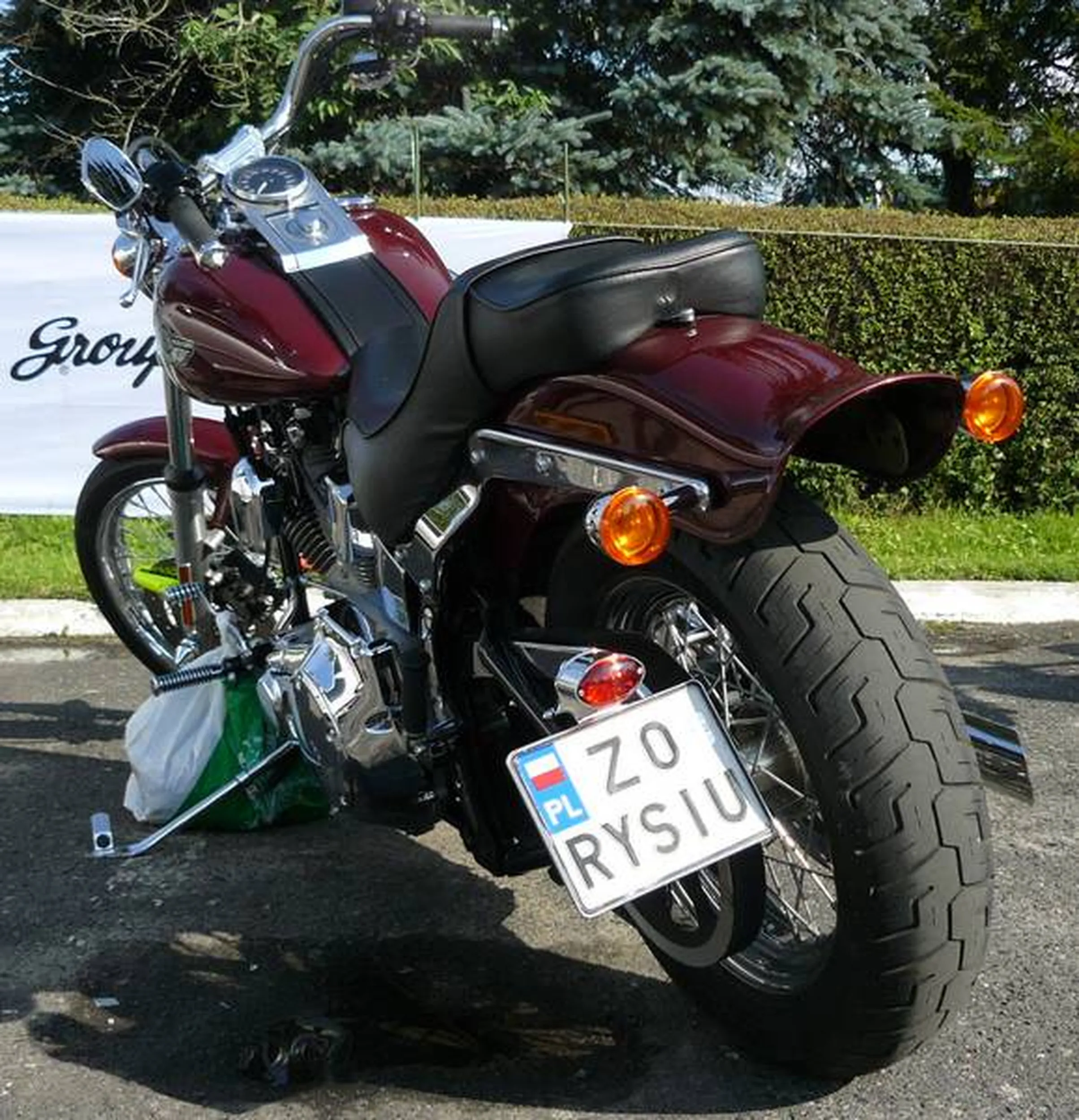 Fajny numer, blacha Z0 RYSIU