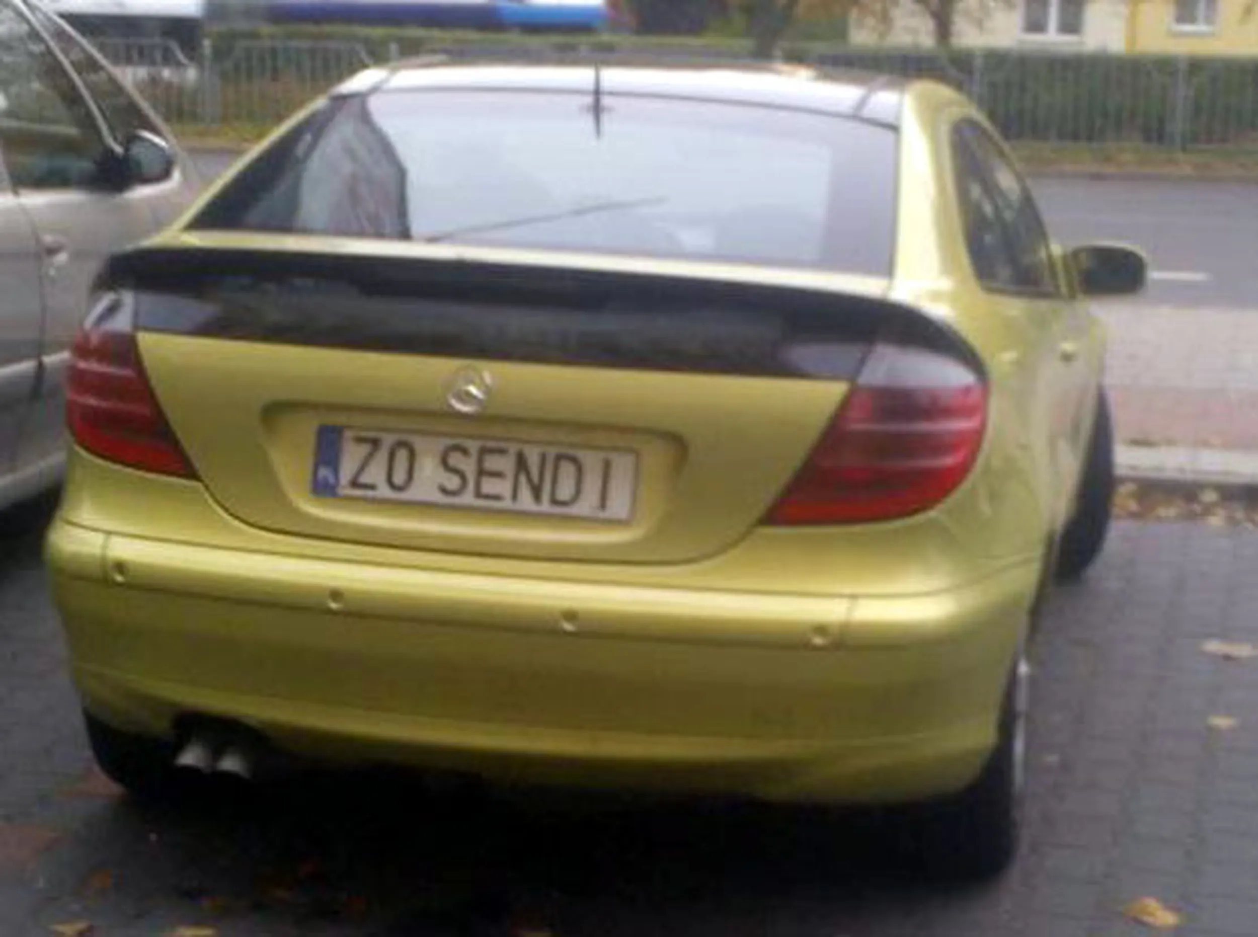 Fajny numer, blacha Z0 SENDI