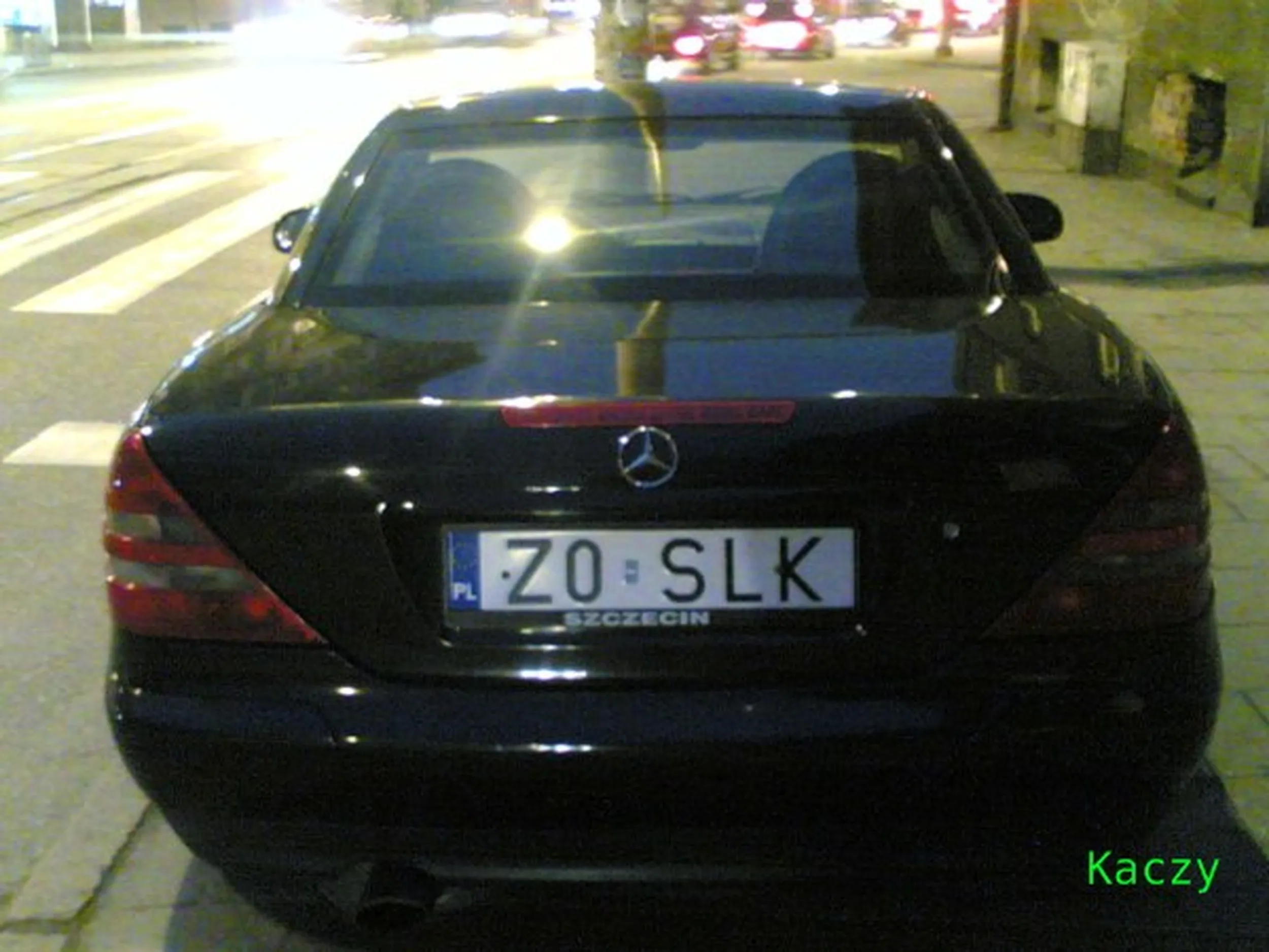 Fajny numer, blacha Z0 SLK