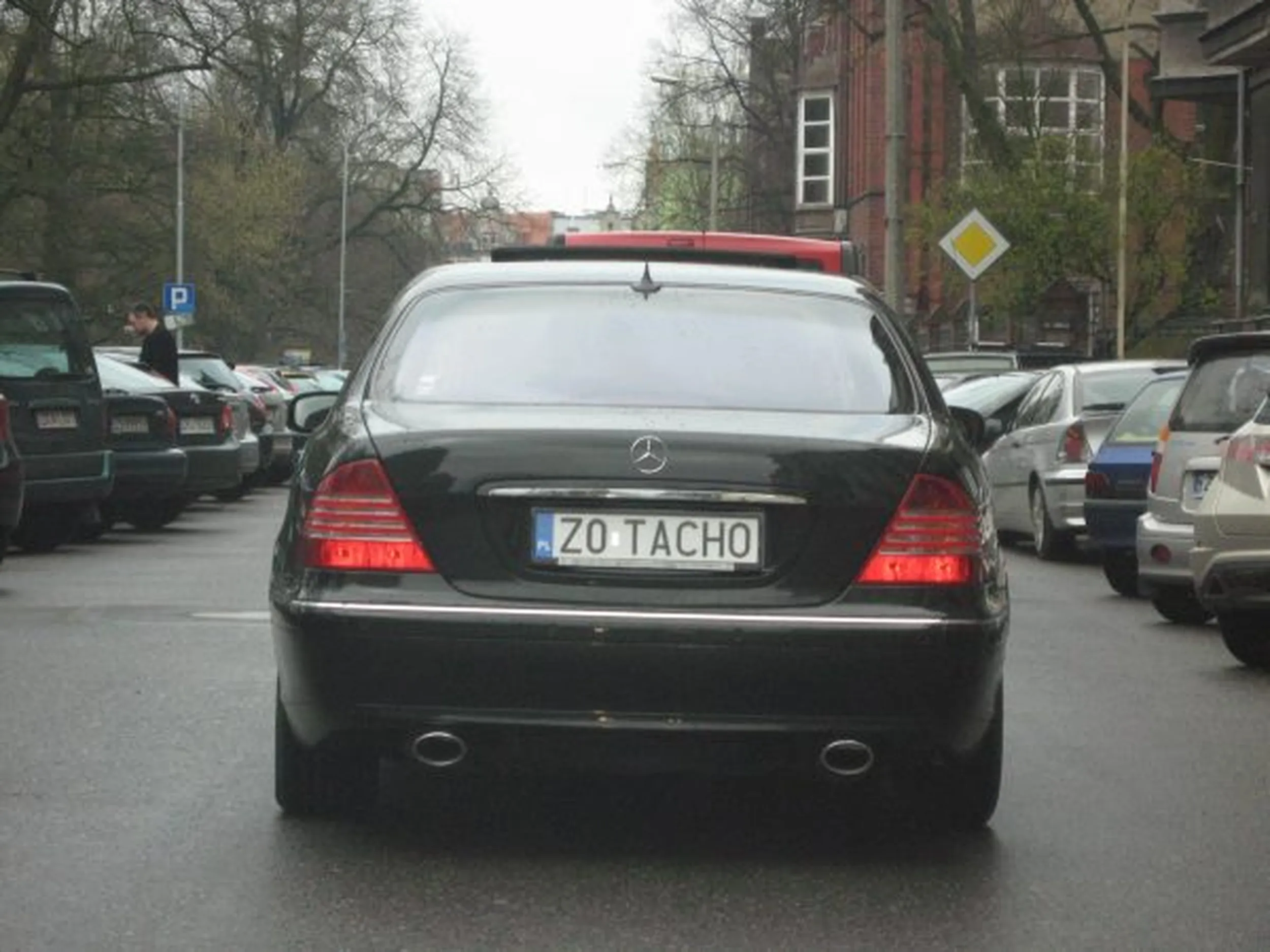 Fajny numer, blacha Z0 TACHO