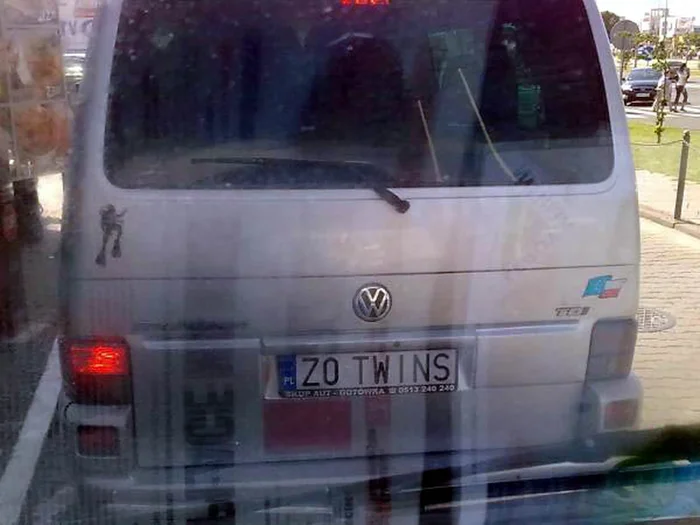 Fajny numer, blacha Z0 TWINS
