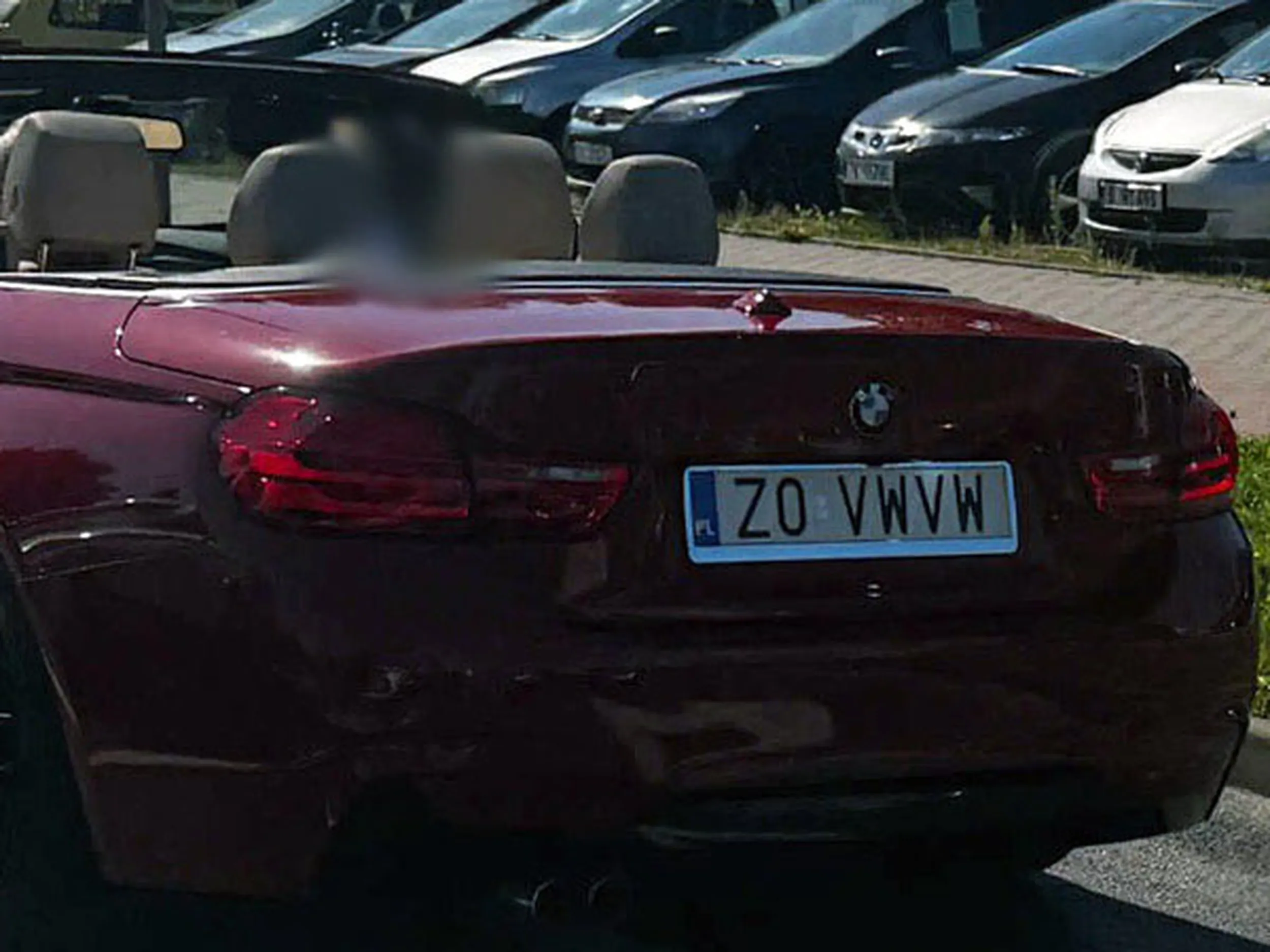 Fajny numer, blacha Z0 VWVW