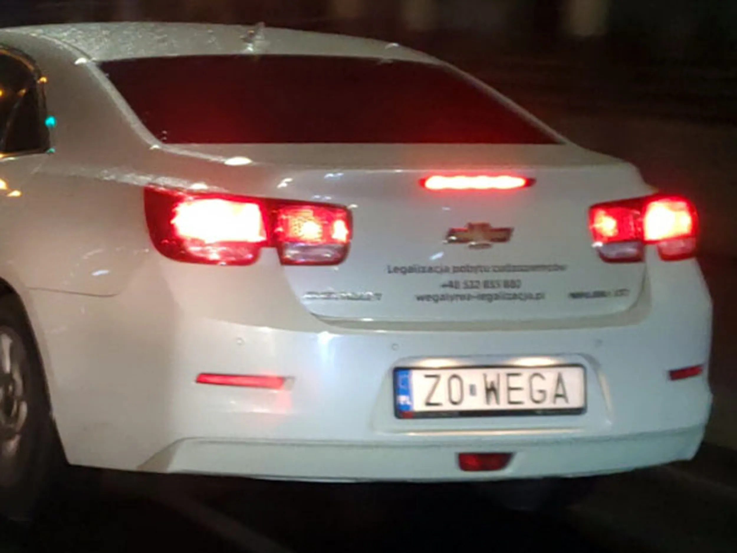 Fajny numer, blacha Z0 WEGA