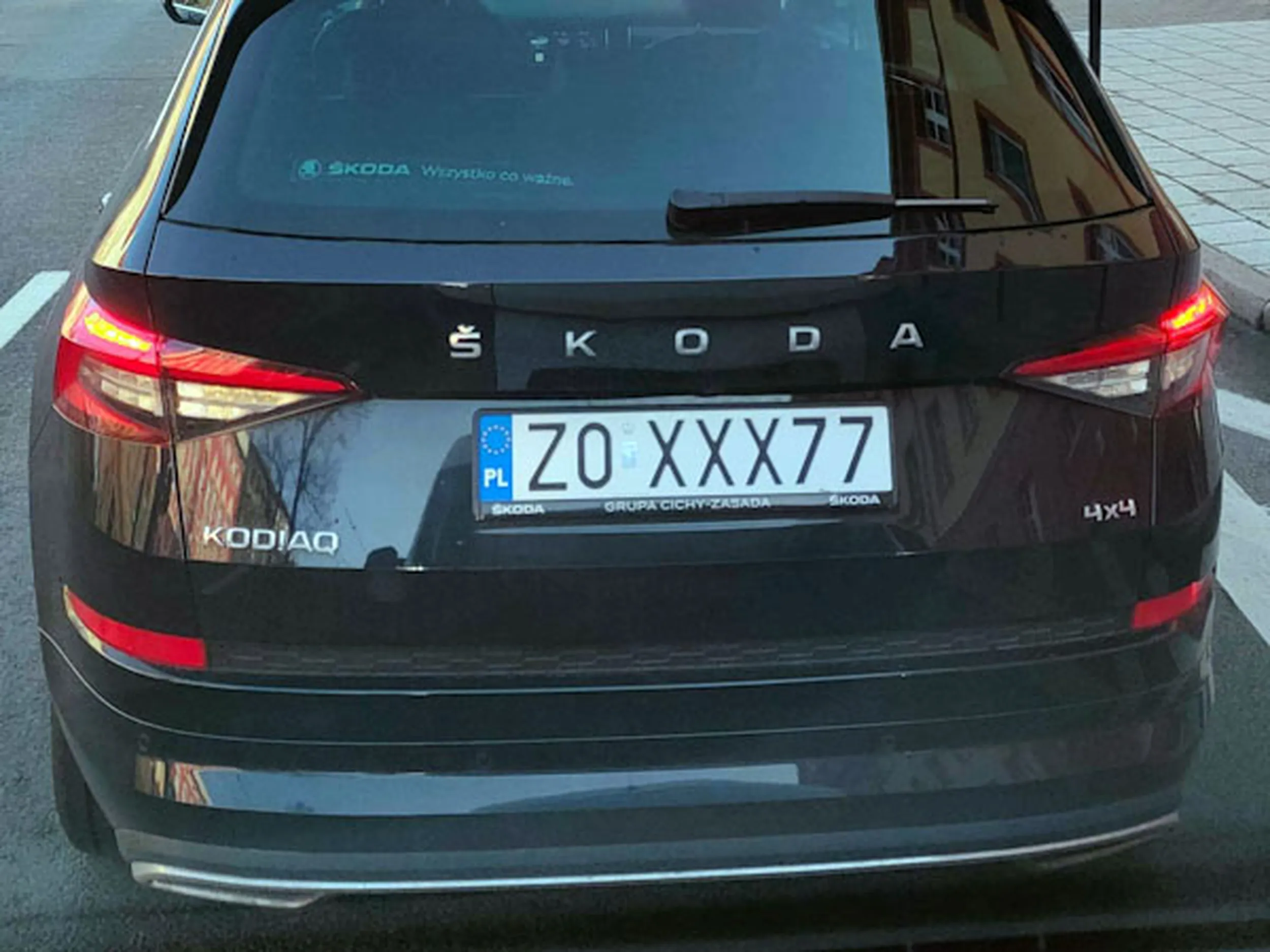 Fajny numer, blacha Z0 XXX77