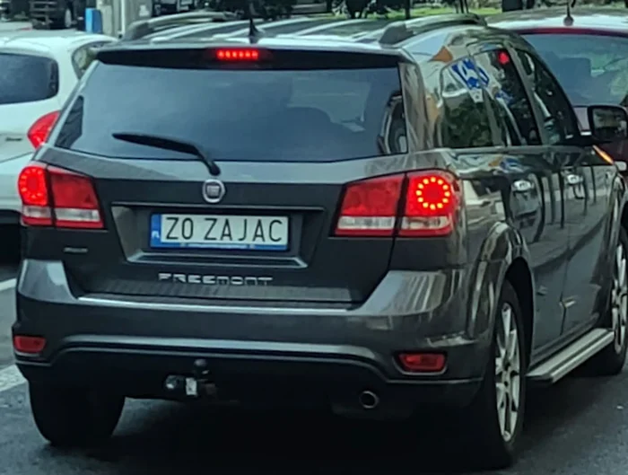 Fajny numer, blacha Z0 ZAJAC