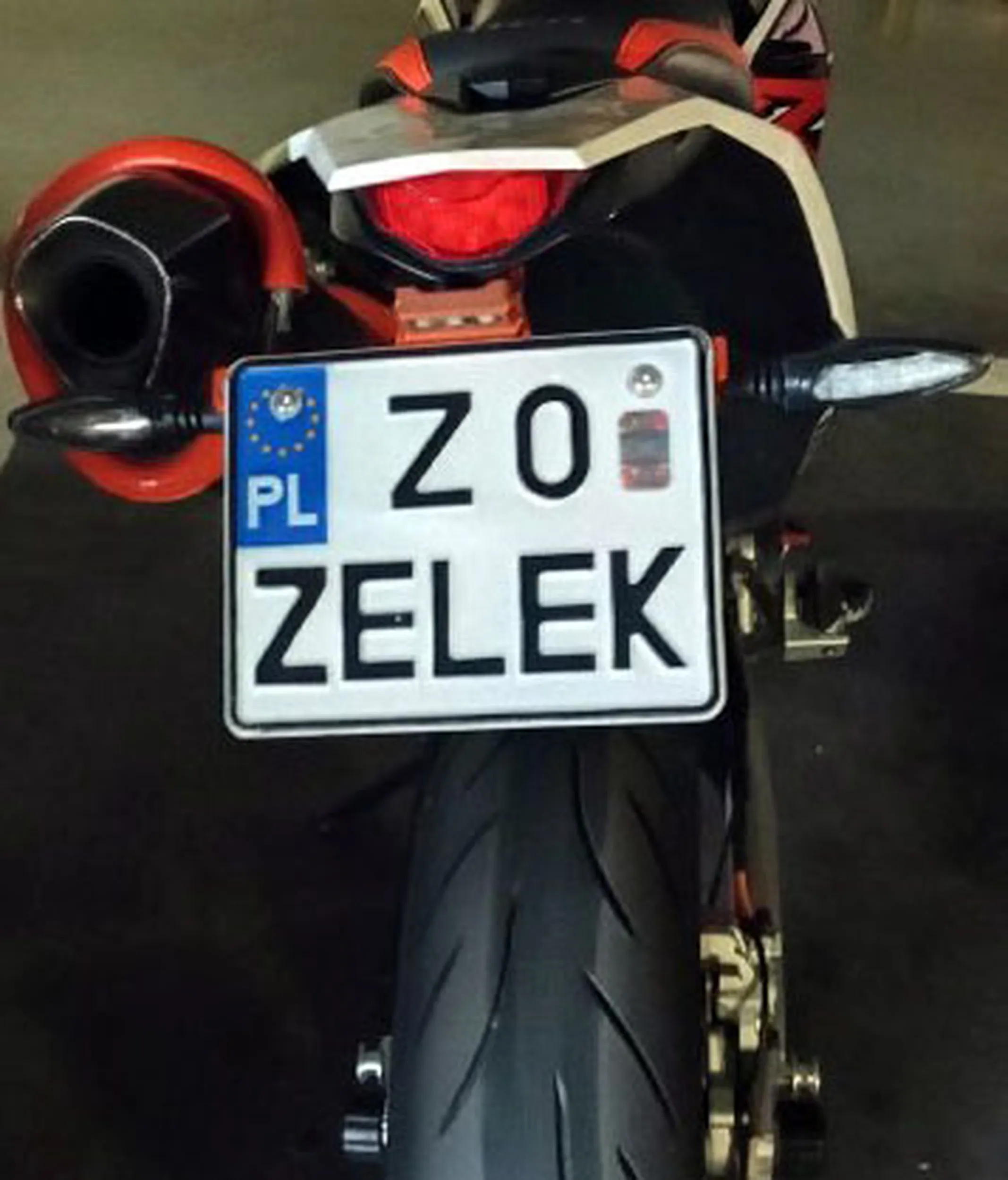 Fajny numer, blacha Z0 ZELEK