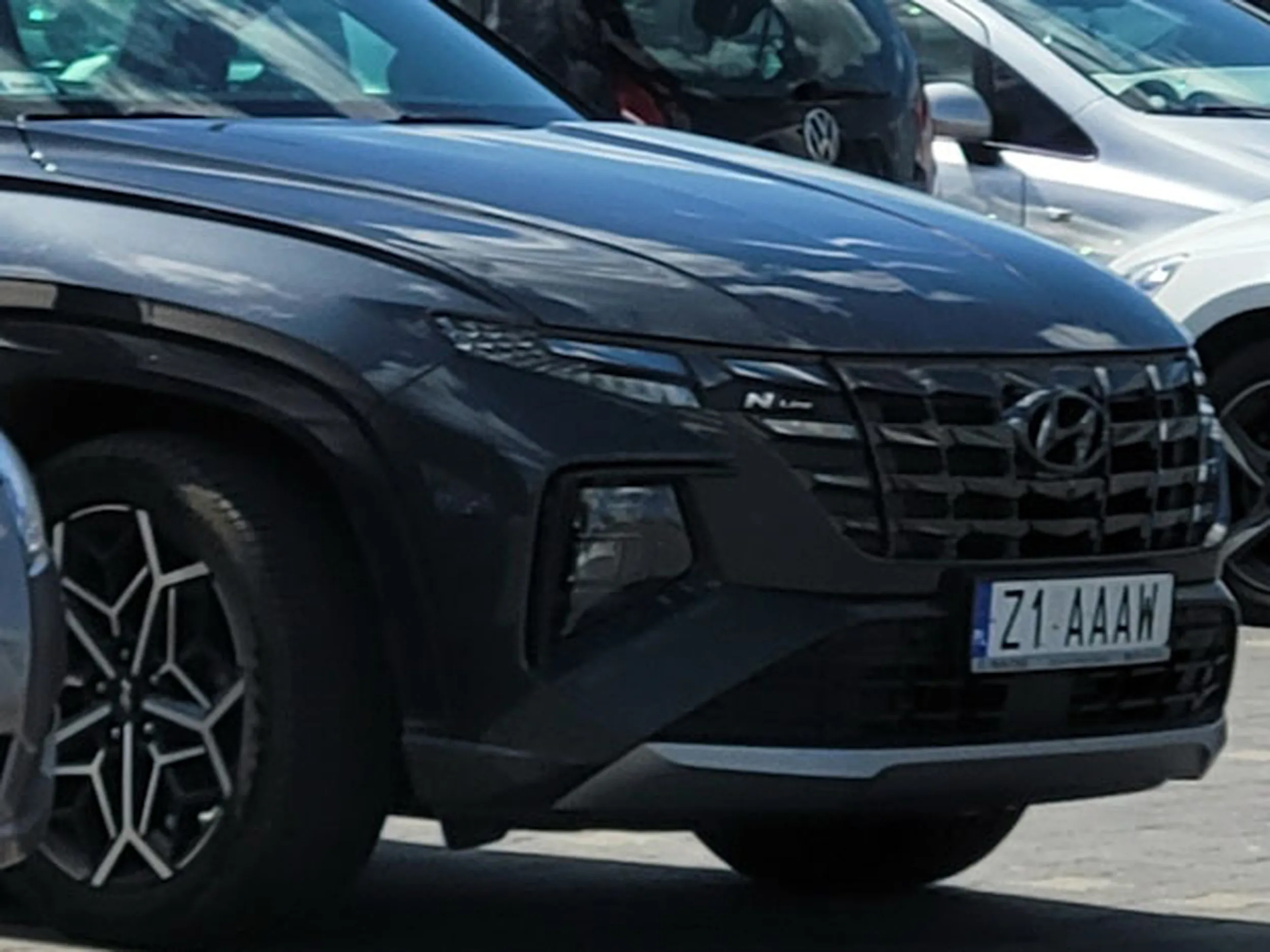 Fajny numer, blacha Z1 AAAW