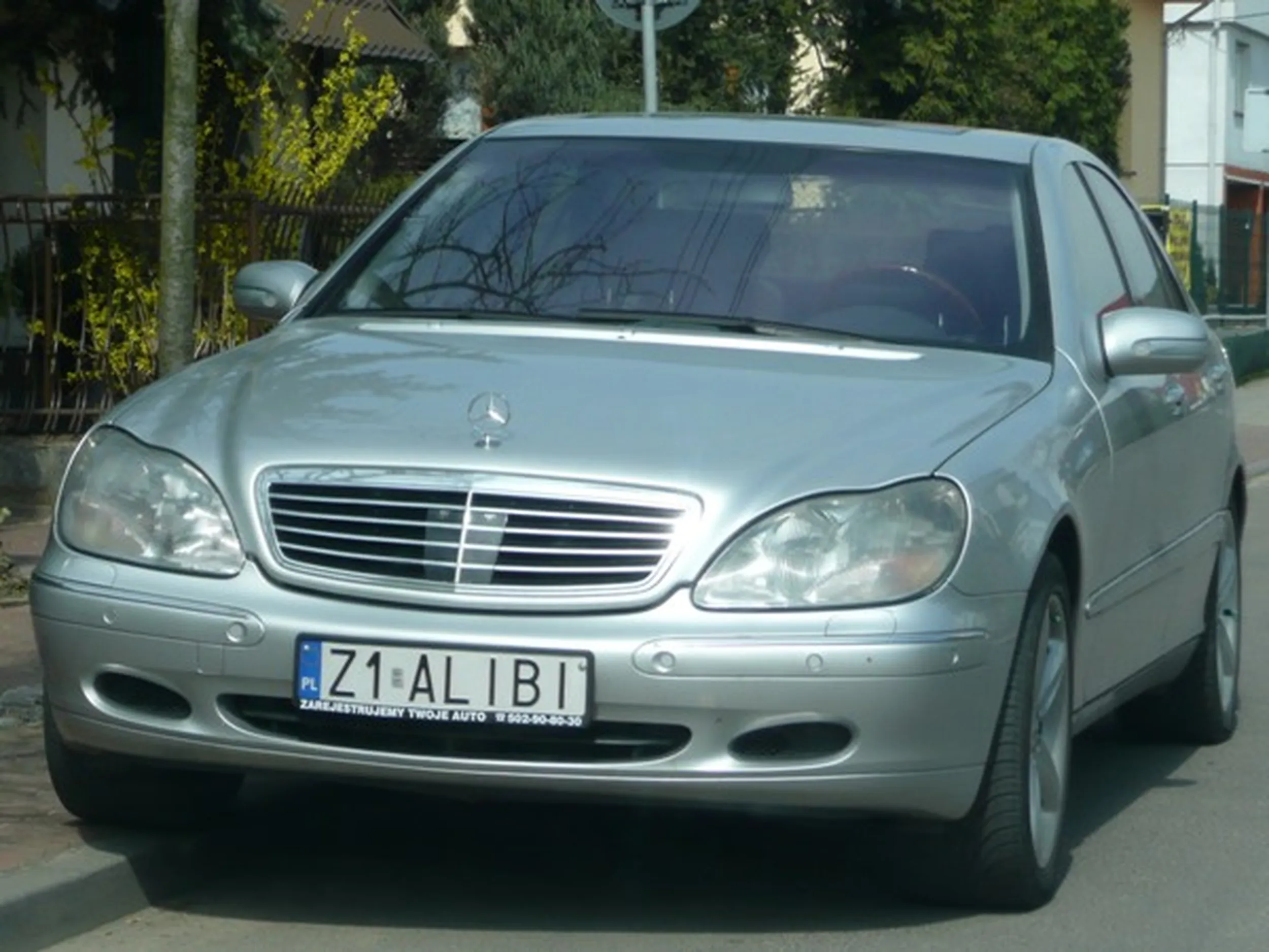 Fajny numer, blacha Z1 ALIBI