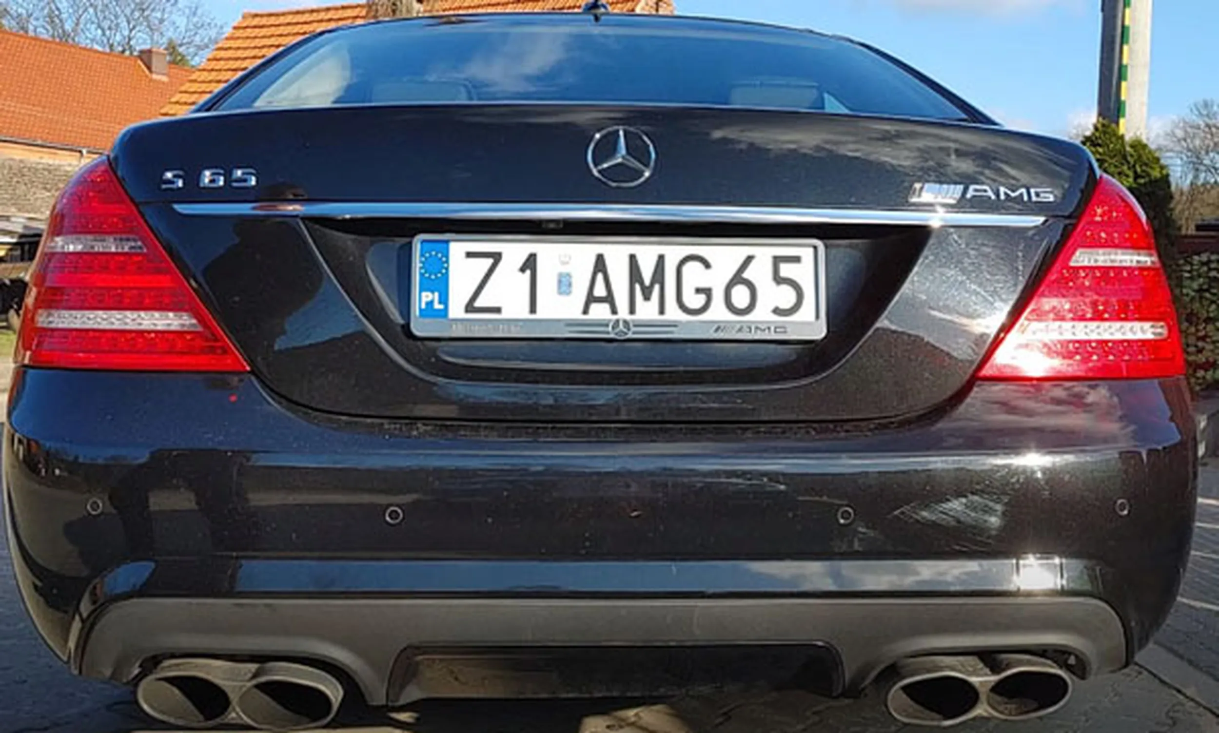 Fajny numer, blacha Z1 AMG65