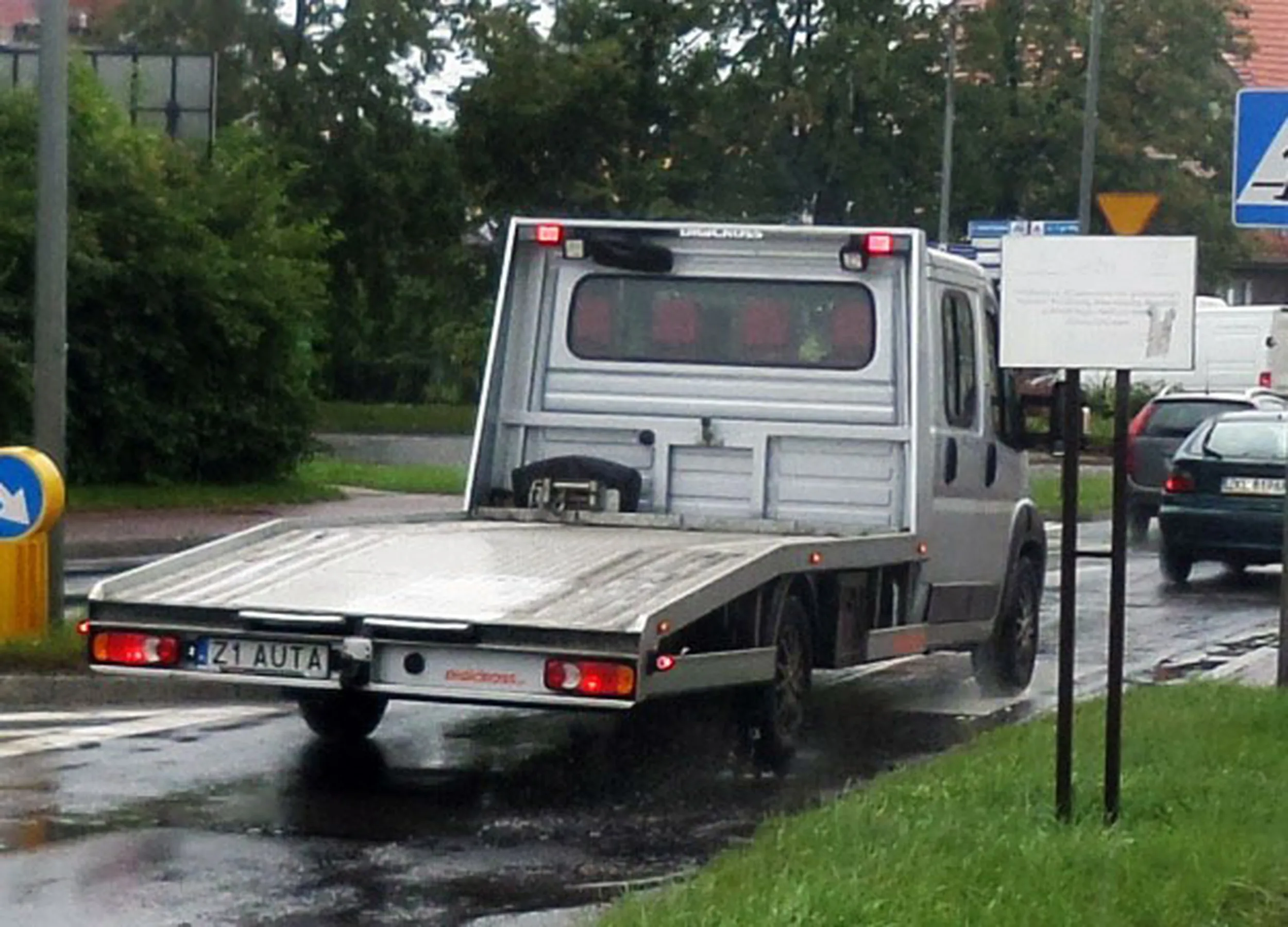 Fajny numer, blacha Z1 AUTA