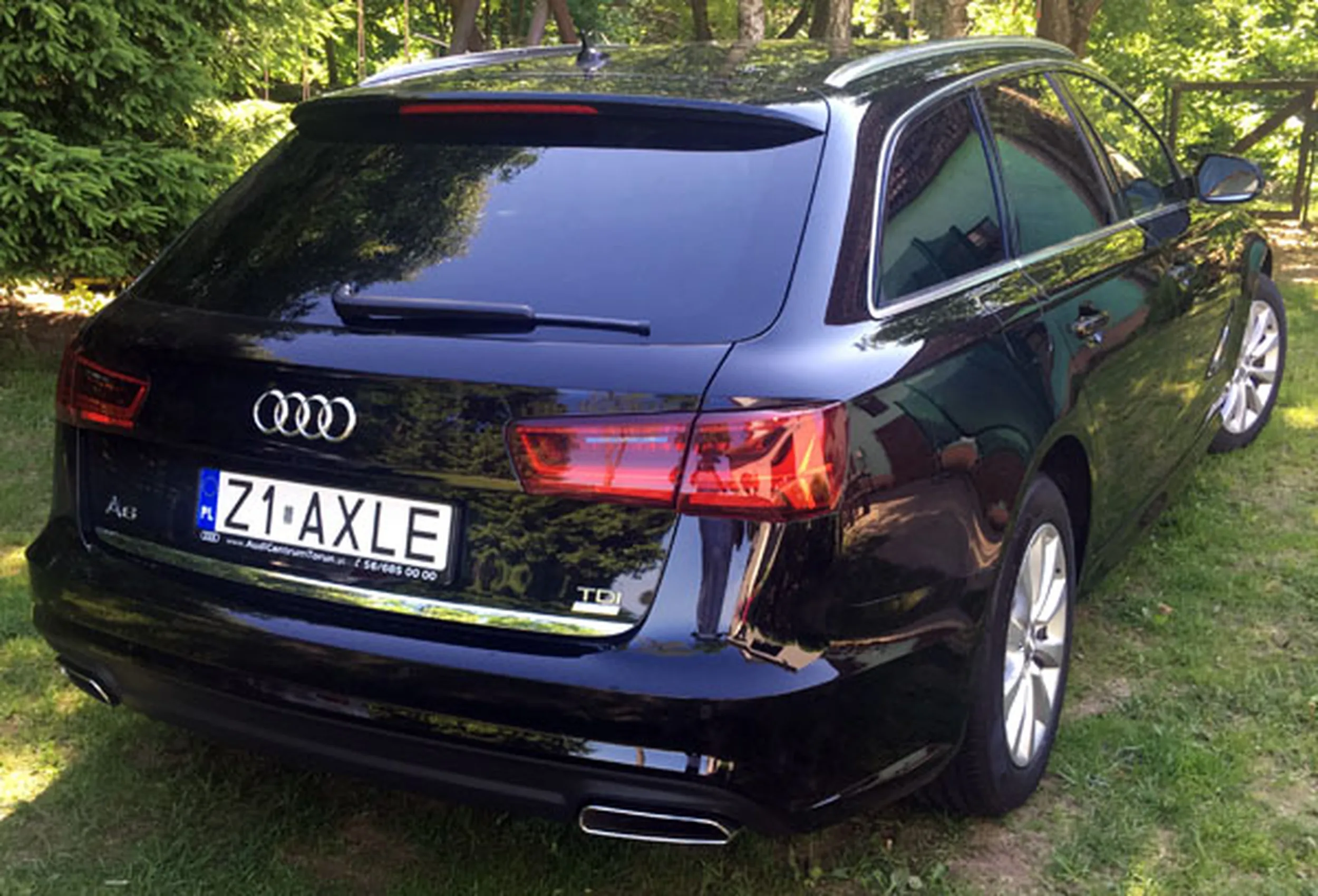 Fajny numer, blacha Z1 AXLE