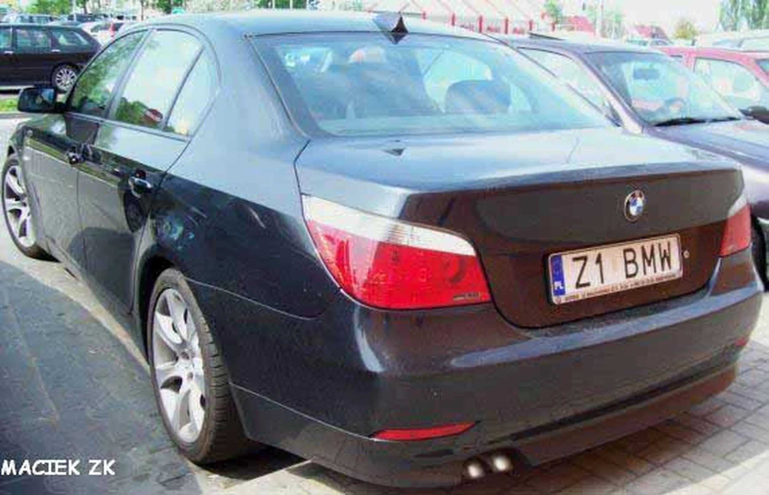 Fajny numer, blacha Z1 BMW