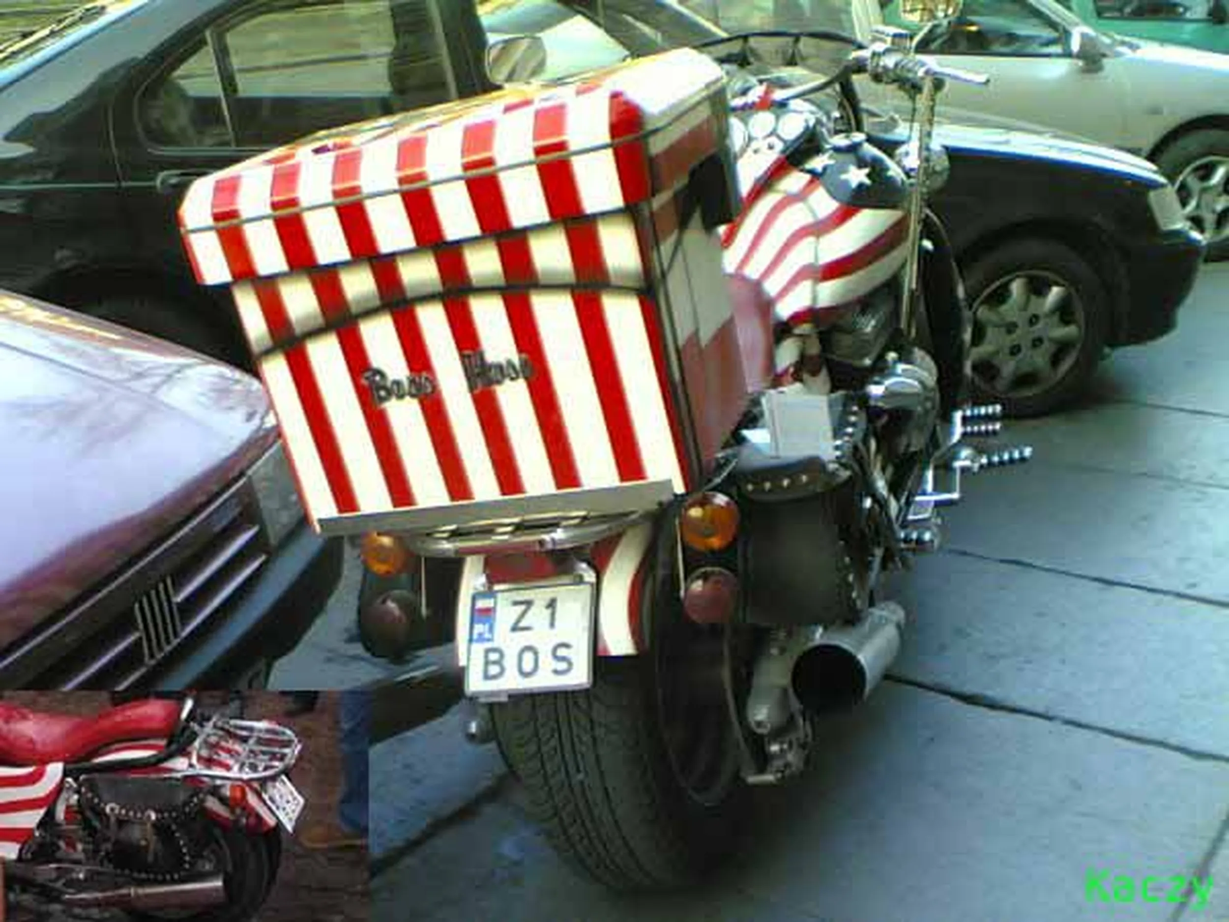 Fajny numer, blacha Z1 BOS