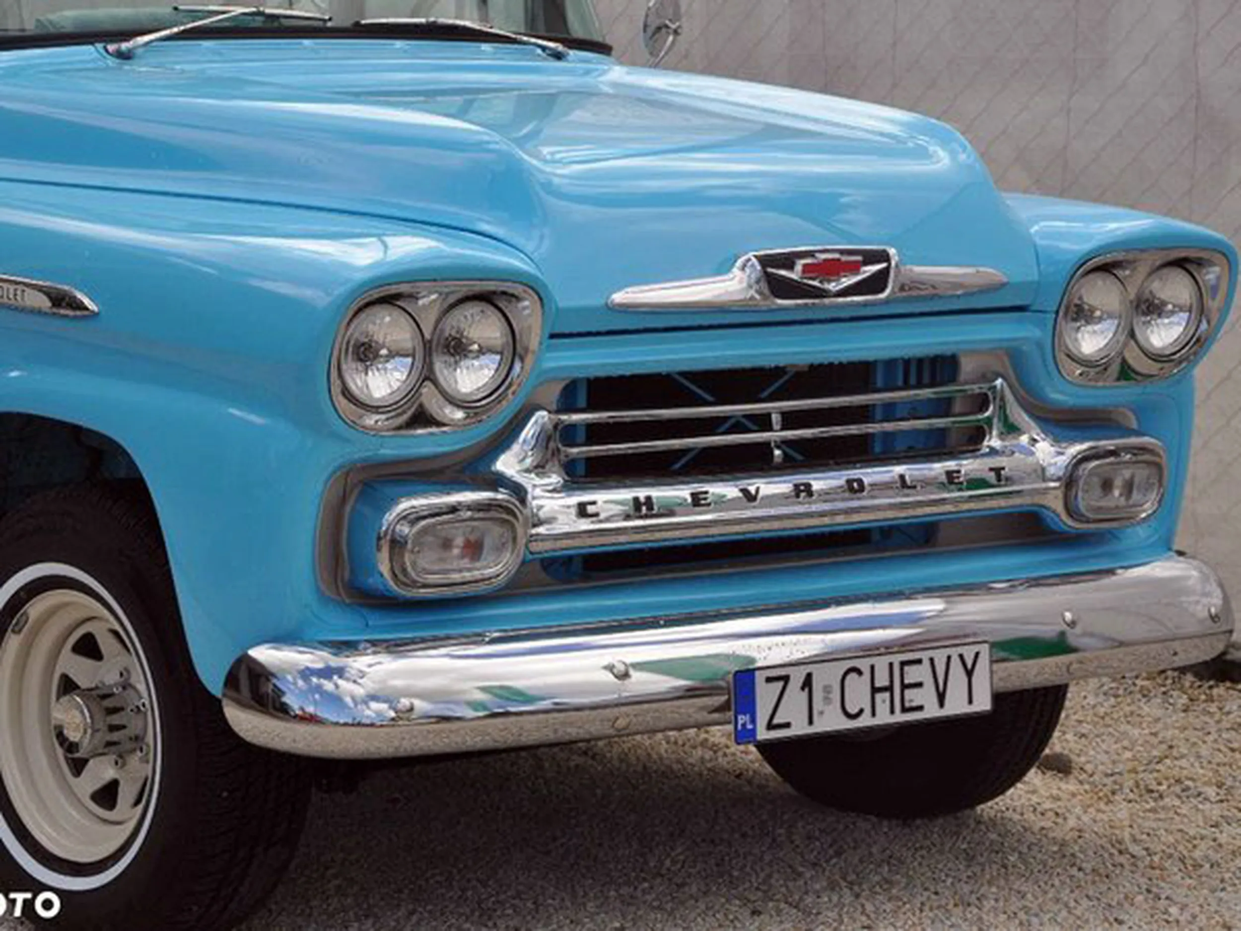 Fajny numer, blacha Z1 CHEVY