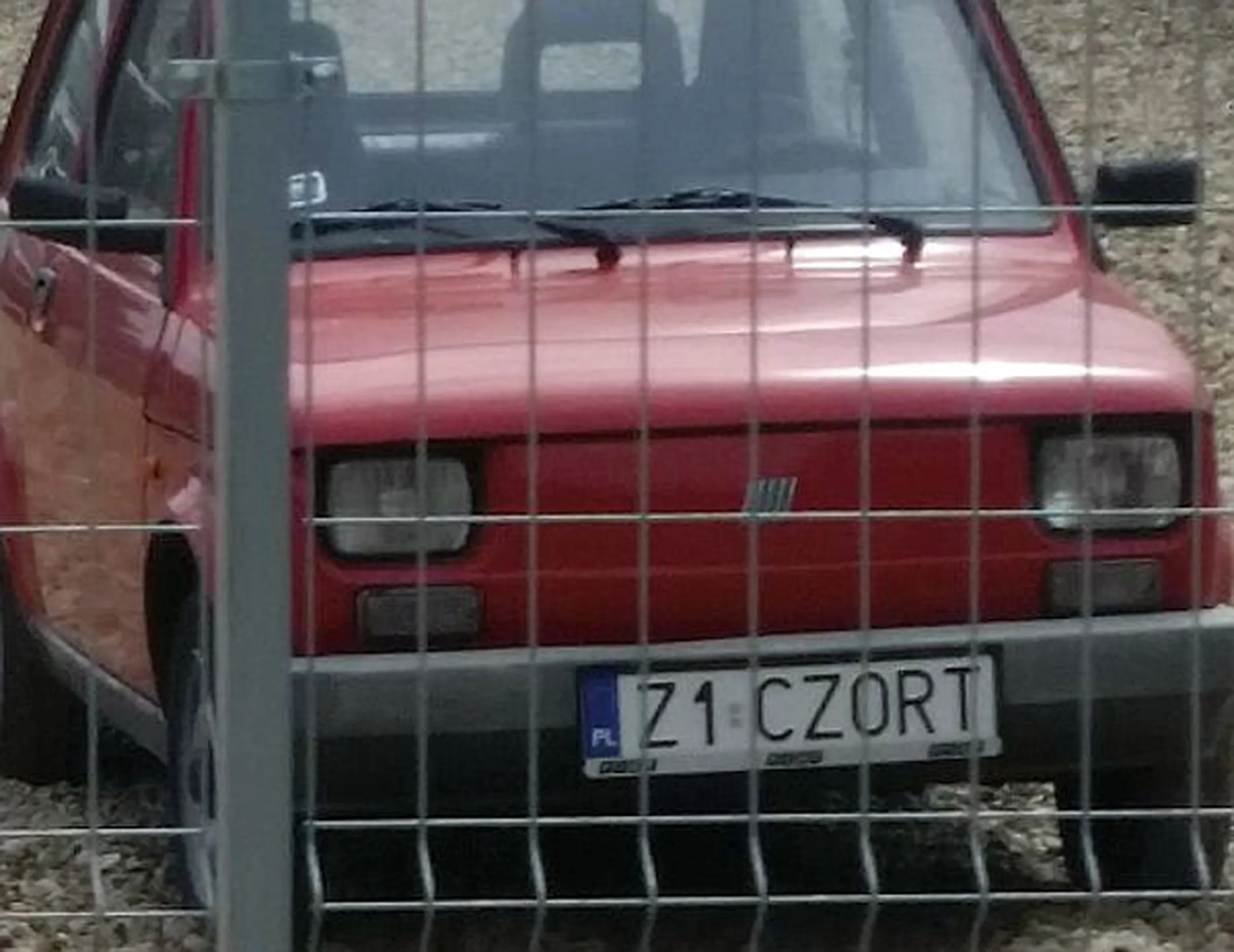 Fajny numer, blacha Z1 CZORT