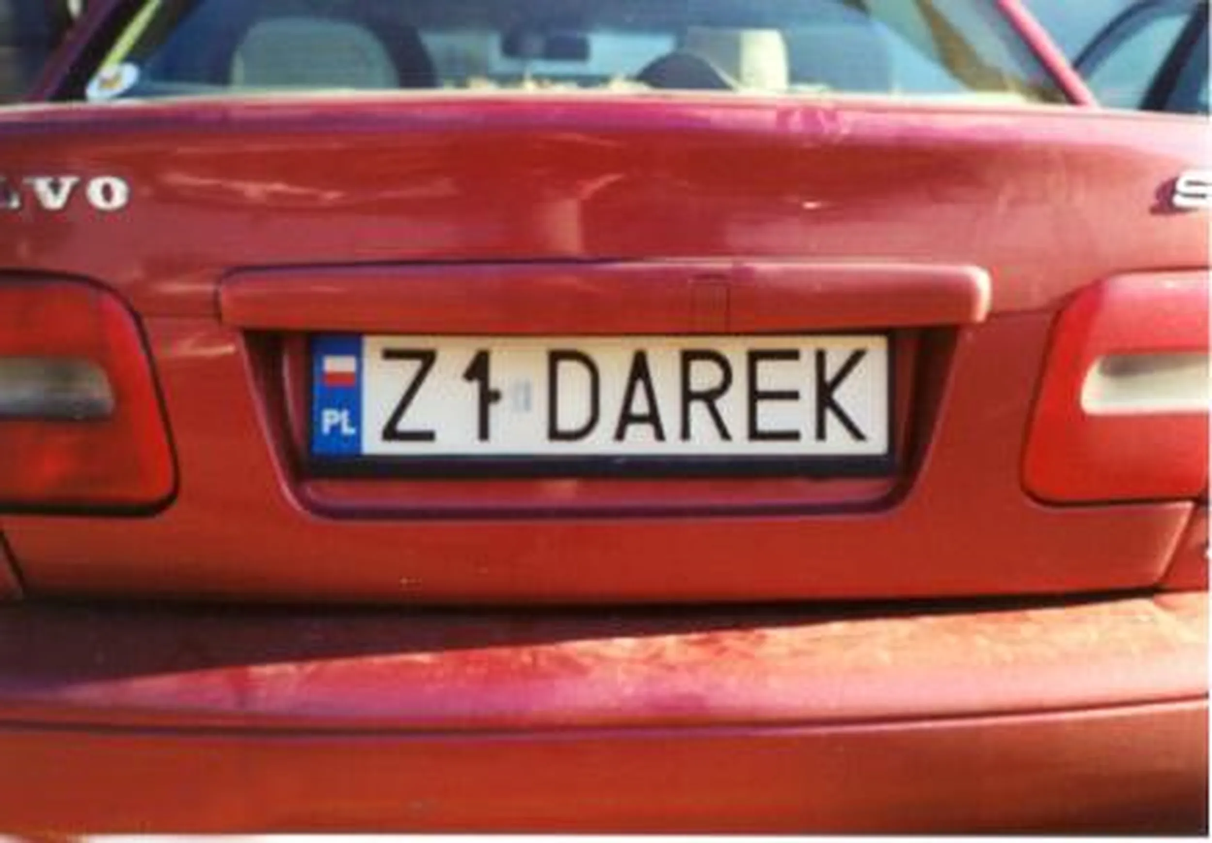 Fajny numer, blacha Z1 DAREK