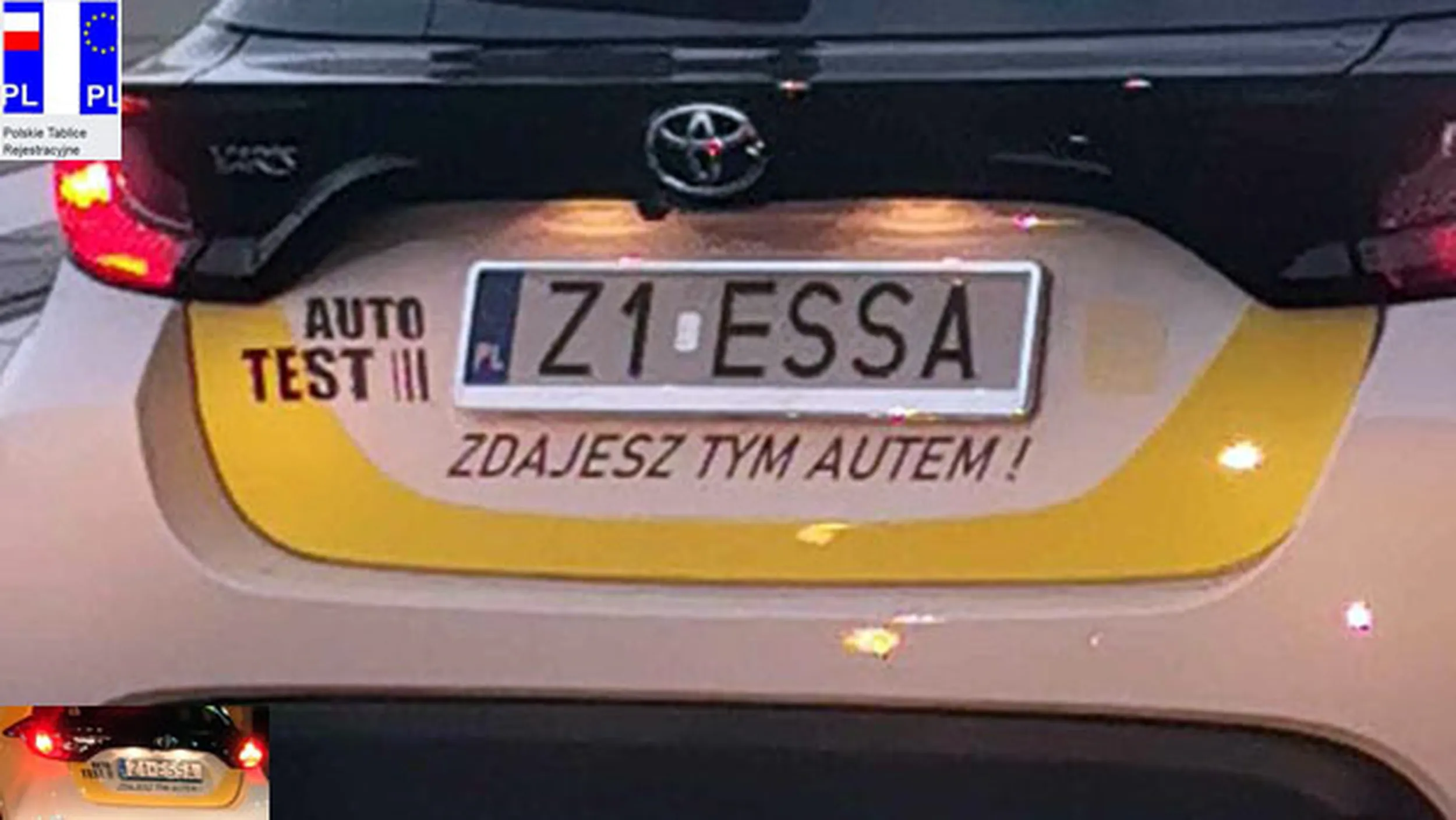 Fajny numer, blacha Z1 ESSA