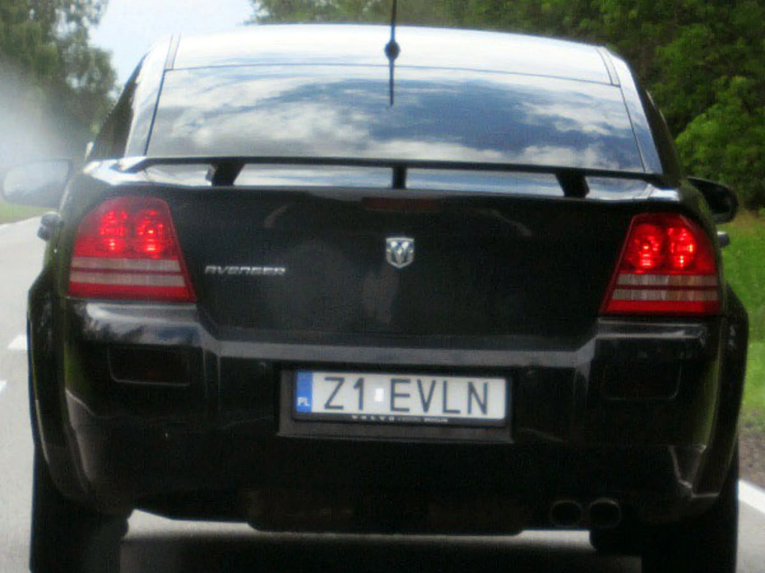 Fajny numer, blacha Z1 EVLN