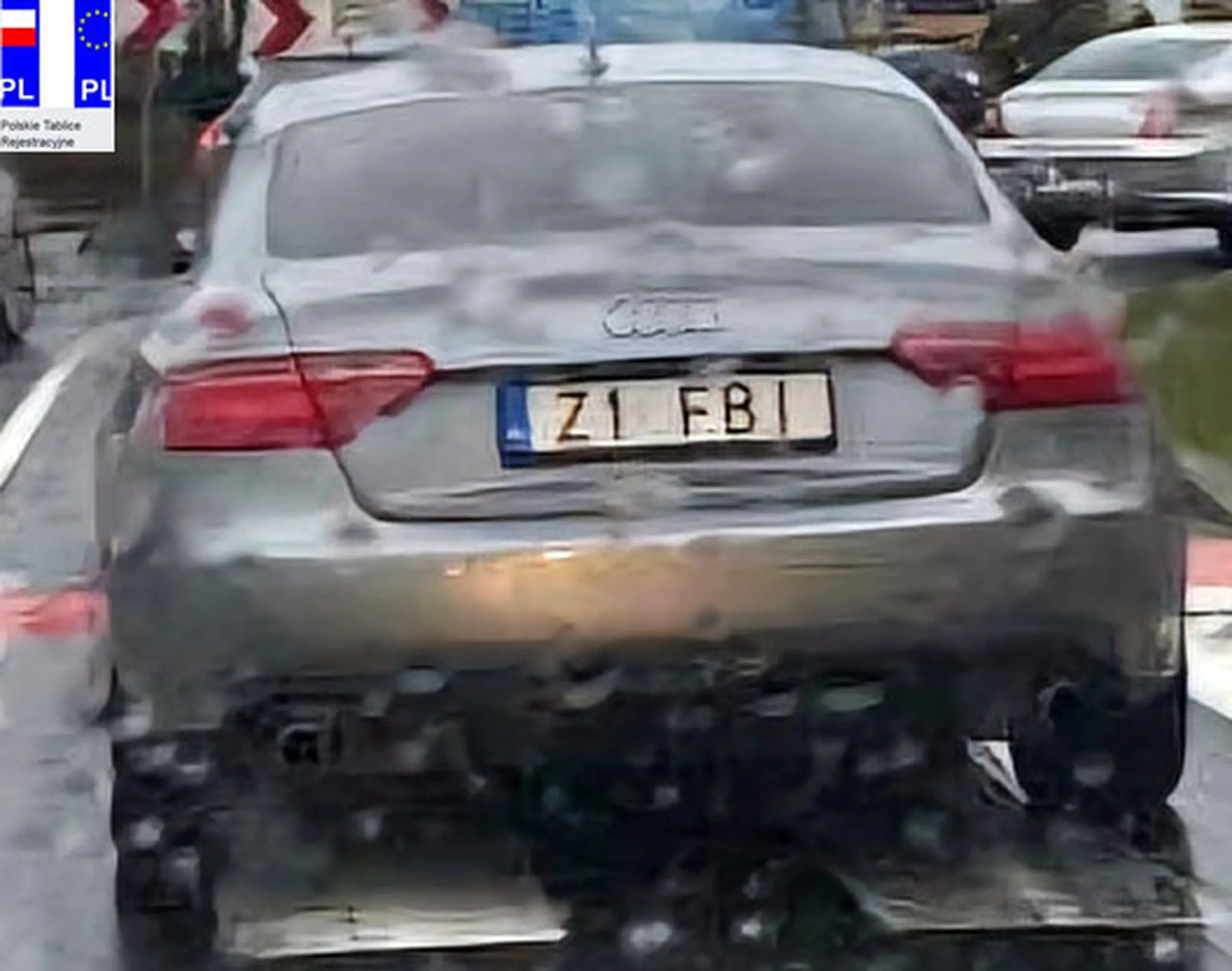 Fajny numer, blacha Z1 FBI