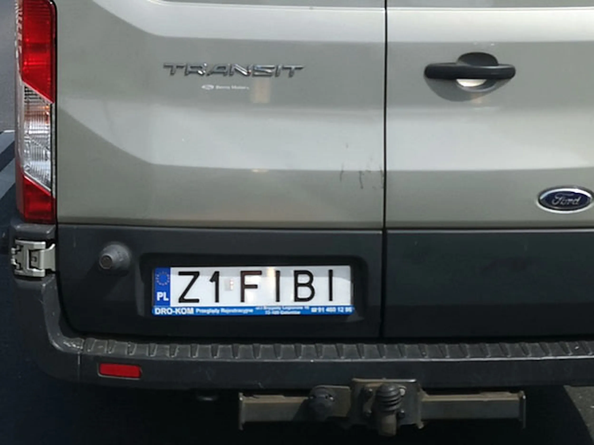 Fajny numer, blacha Z1 FIBI