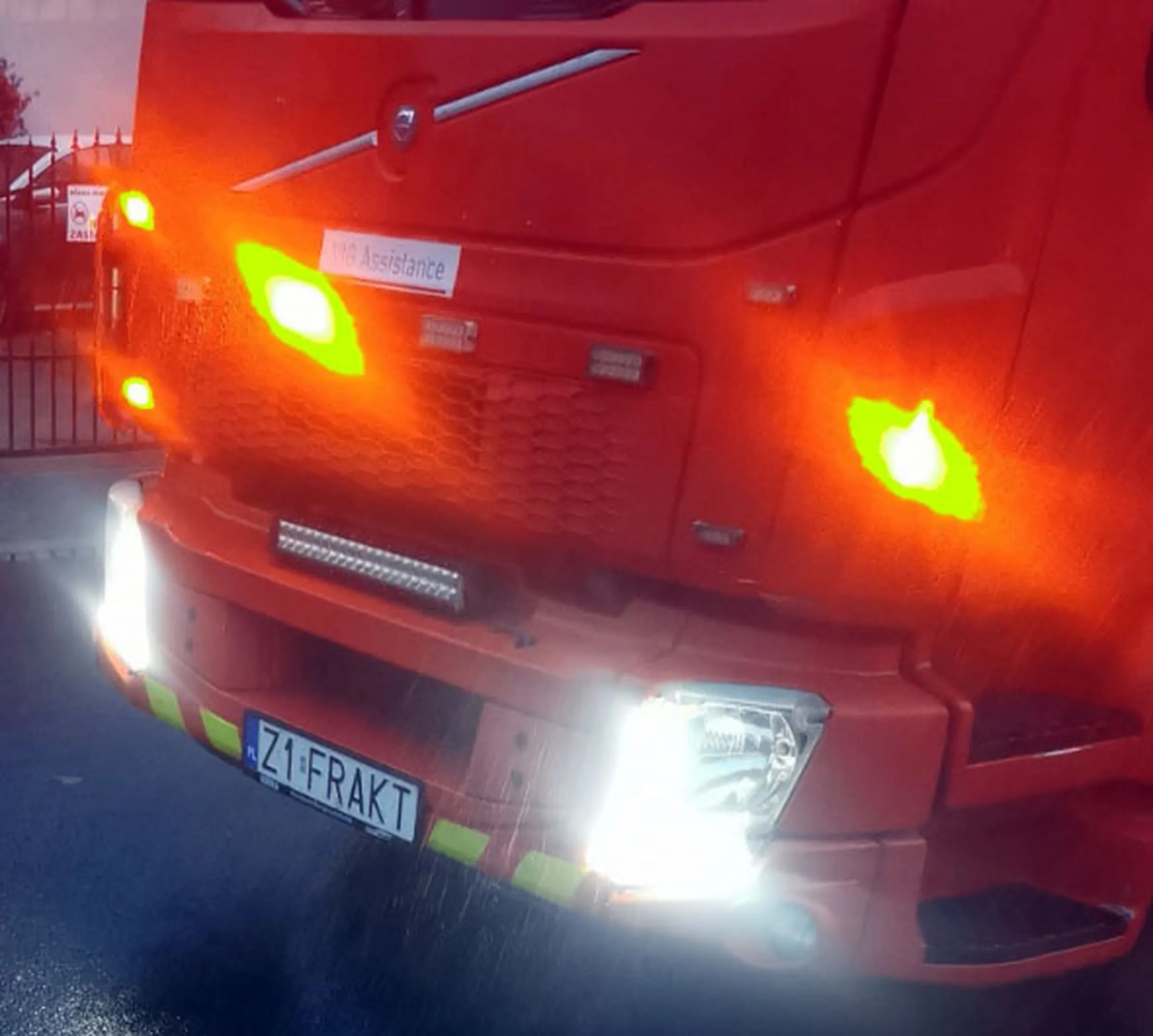 Fajny numer, blacha Z1 FRAKT