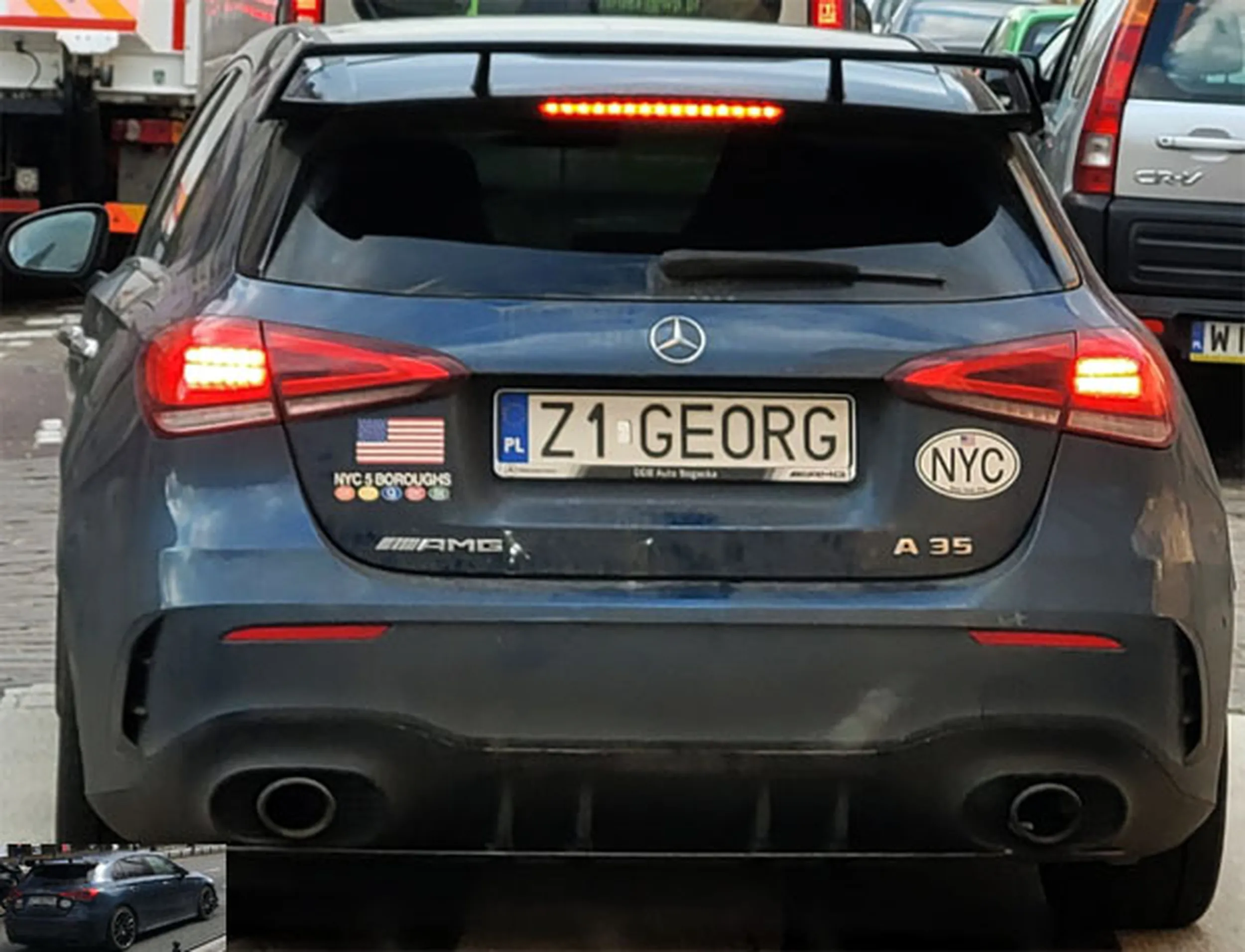 Fajny numer, blacha Z1 GEORG