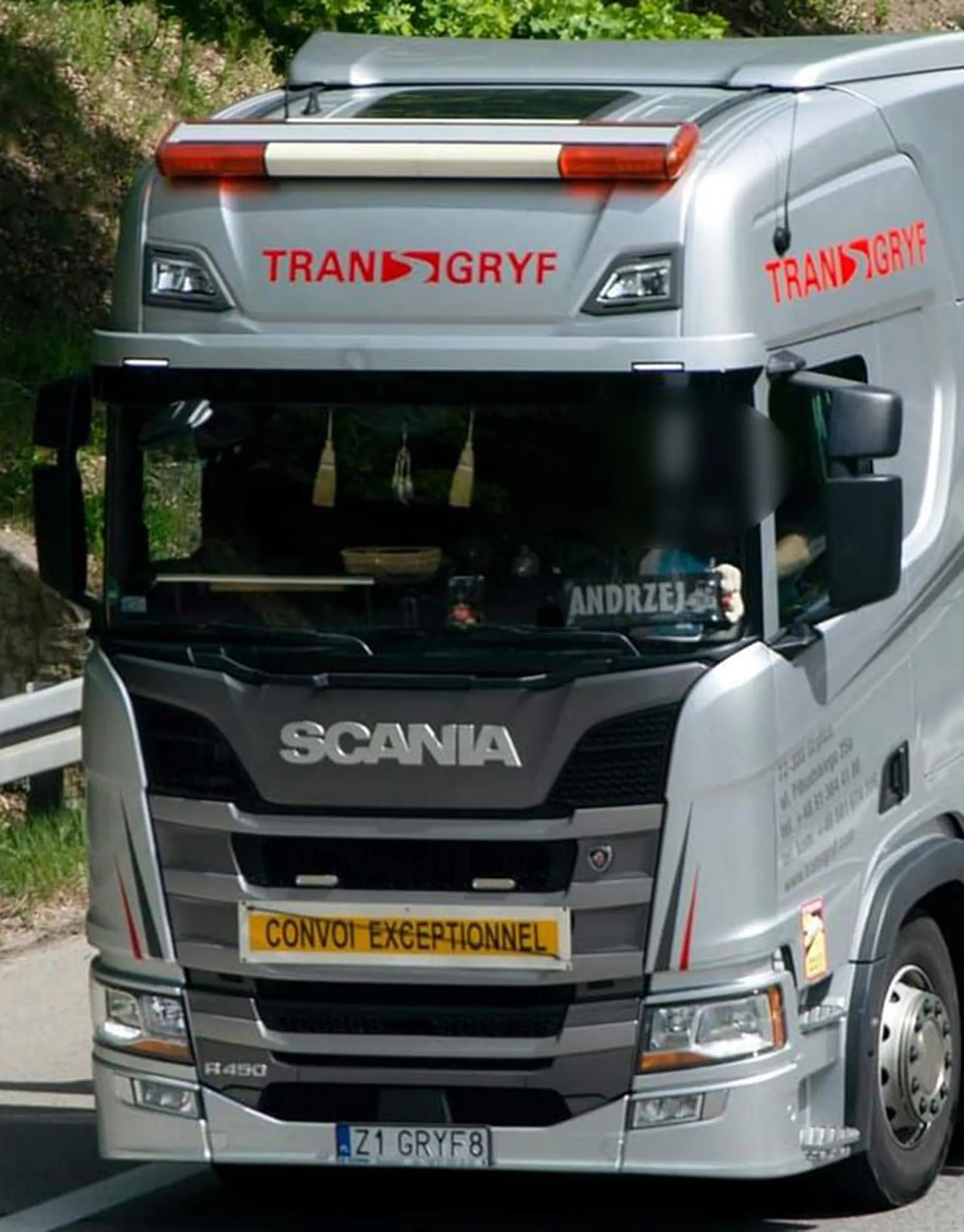 Fajny numer, blacha Z1 GRYF8