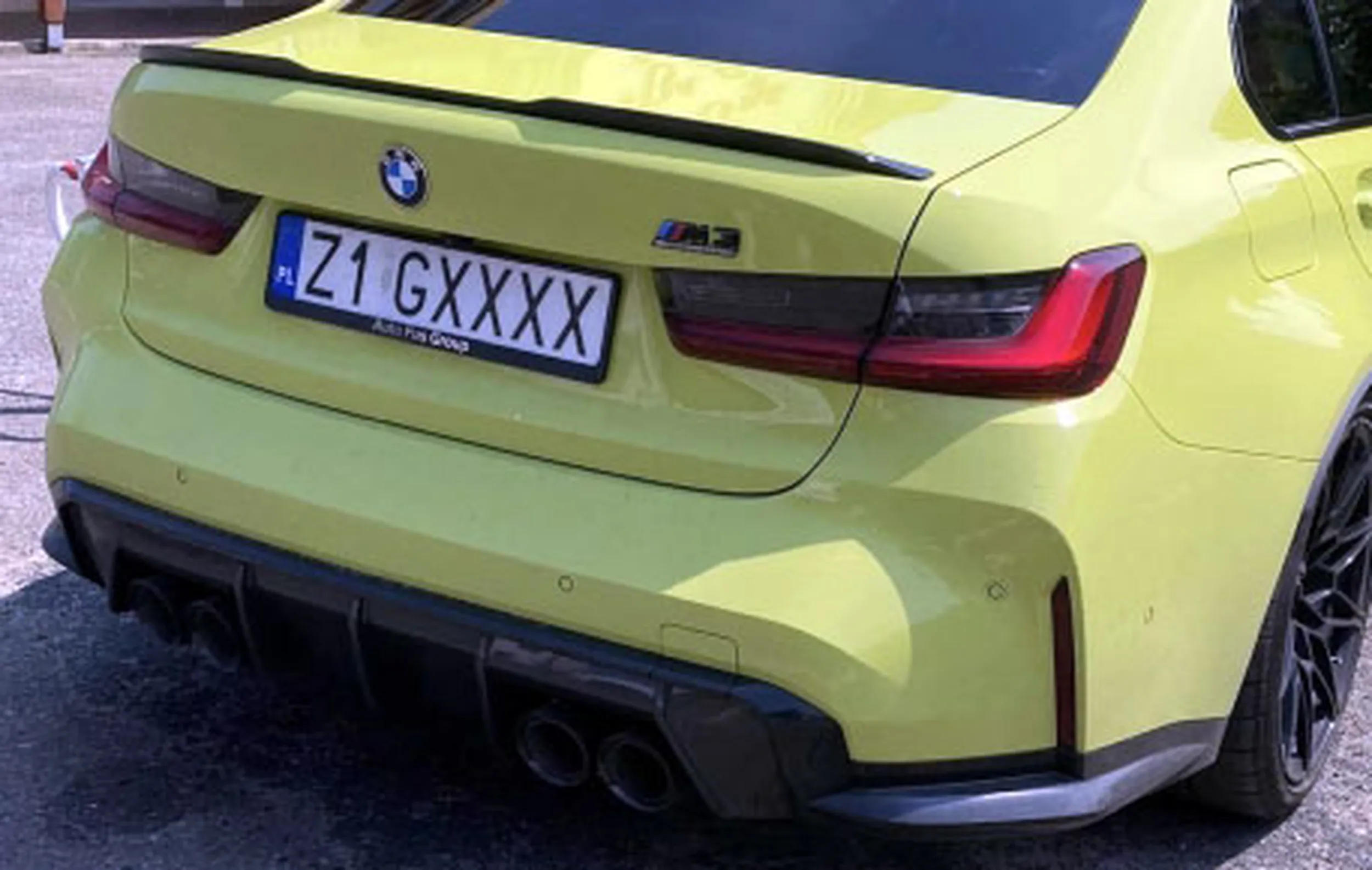 Fajny numer, blacha Z1 GXXXX