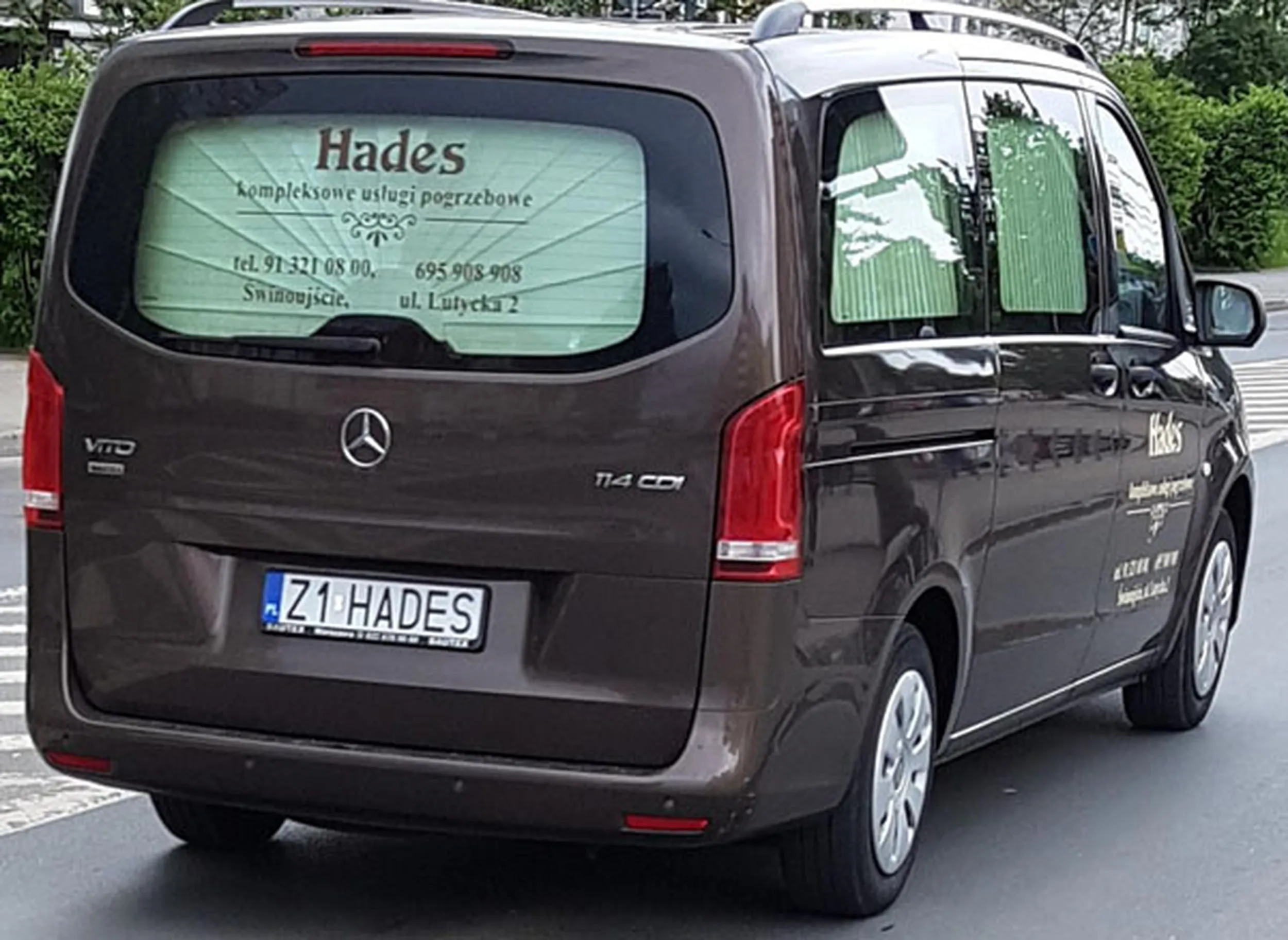 Fajny numer, blacha Z1 HADES