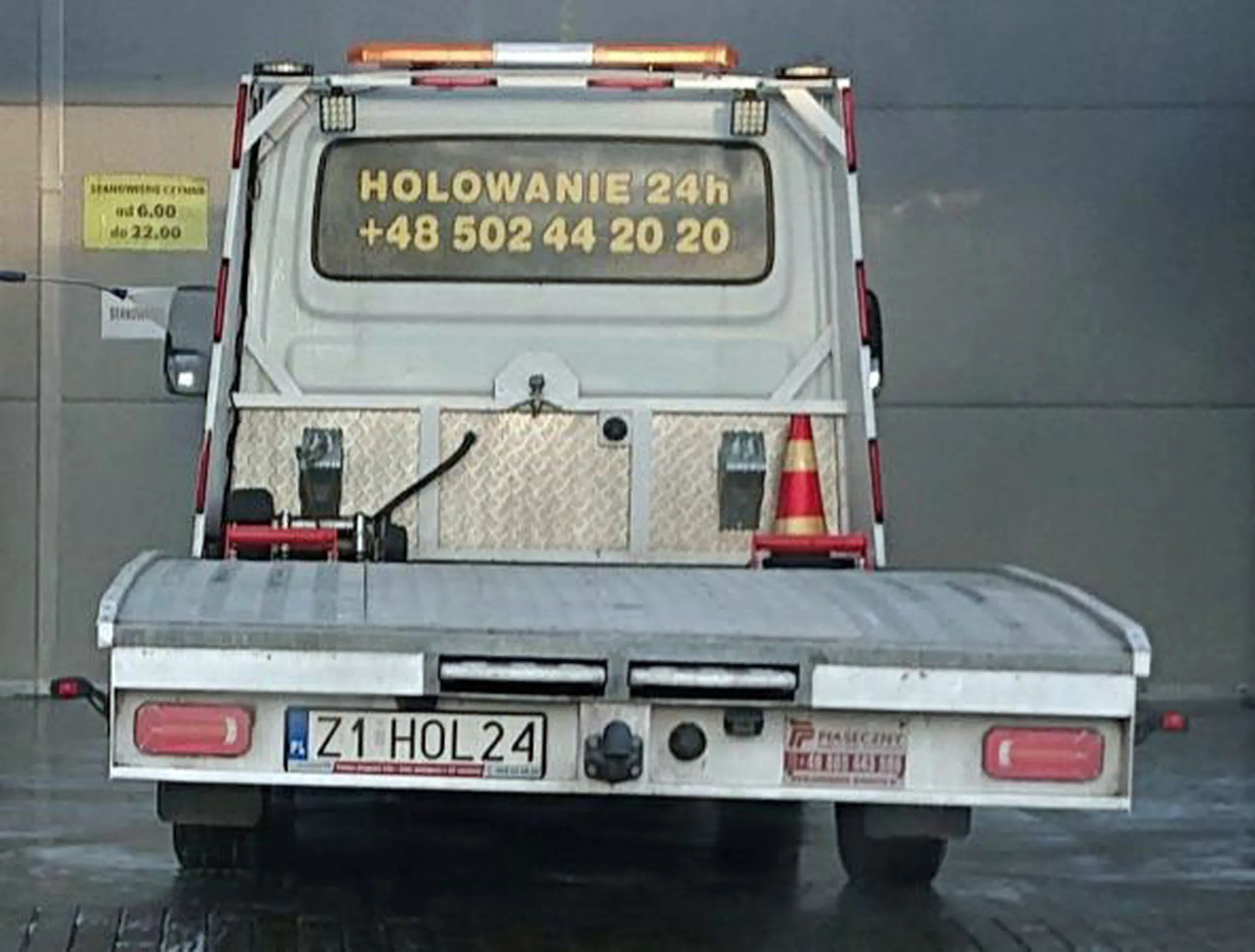 Fajny numer, blacha Z1 HOL24