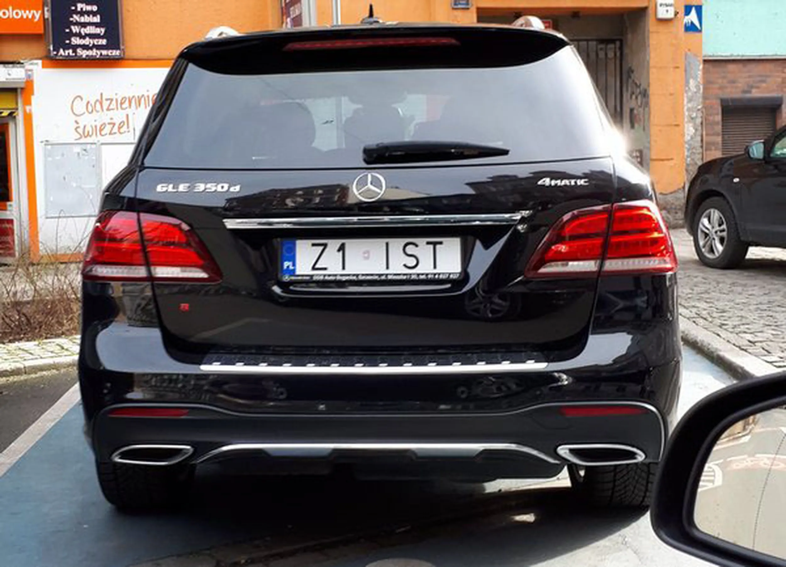 Fajny numer, blacha Z1 IST