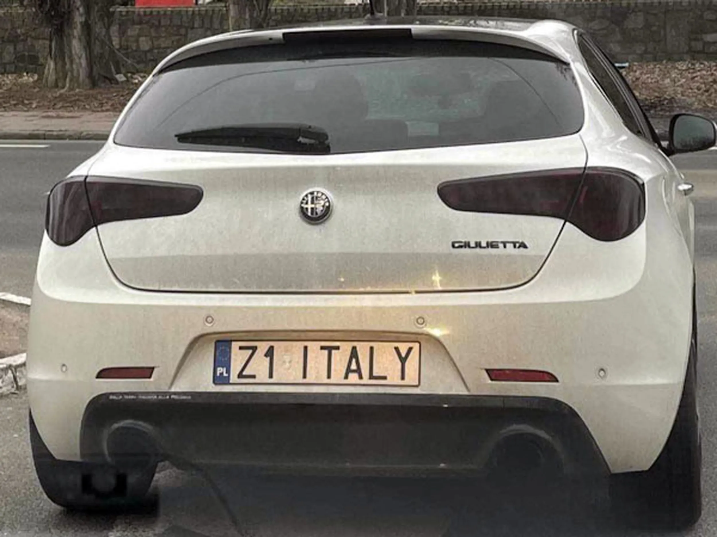 Fajny numer, blacha Z1 ITALY