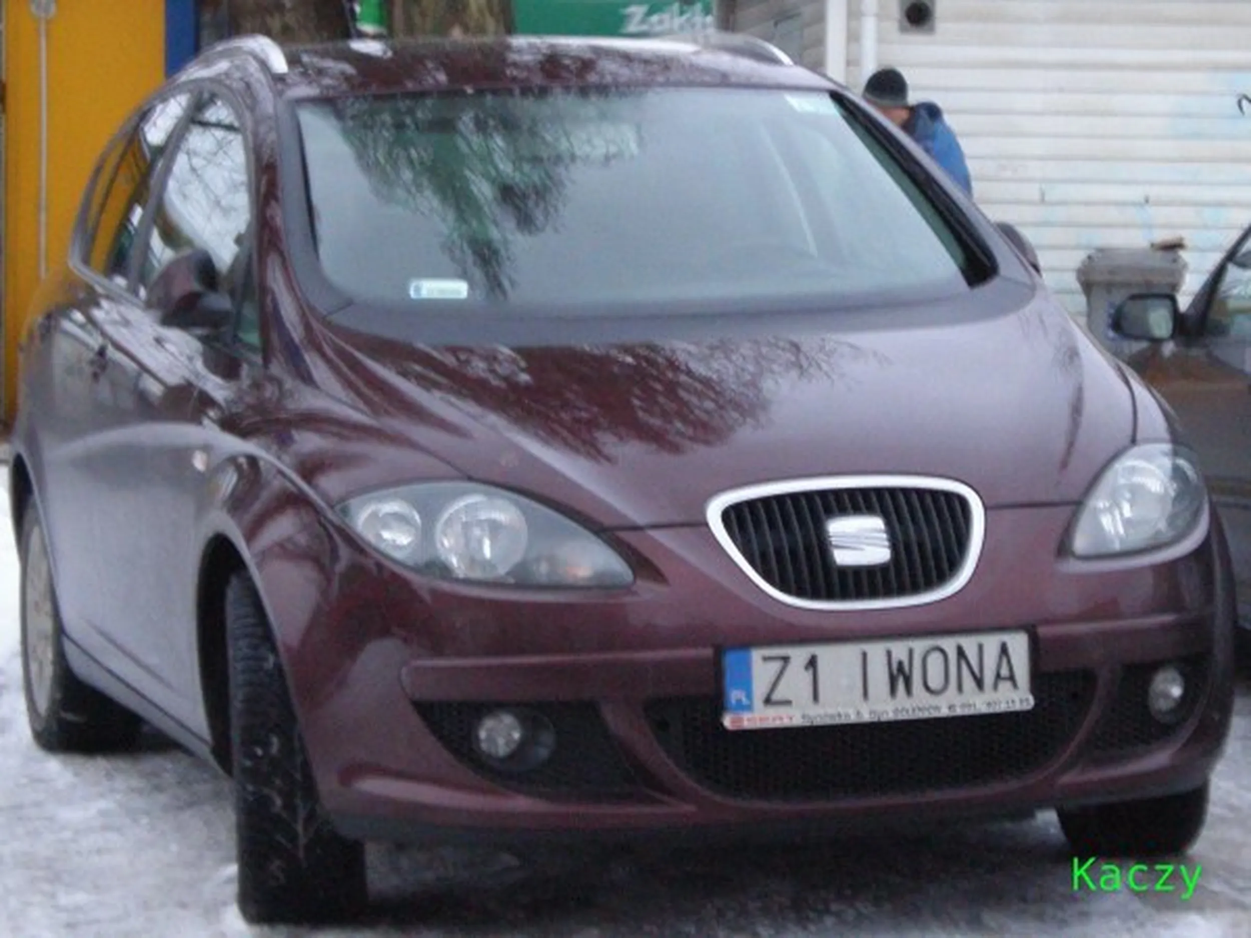 Fajny numer, blacha Z1 IWONA