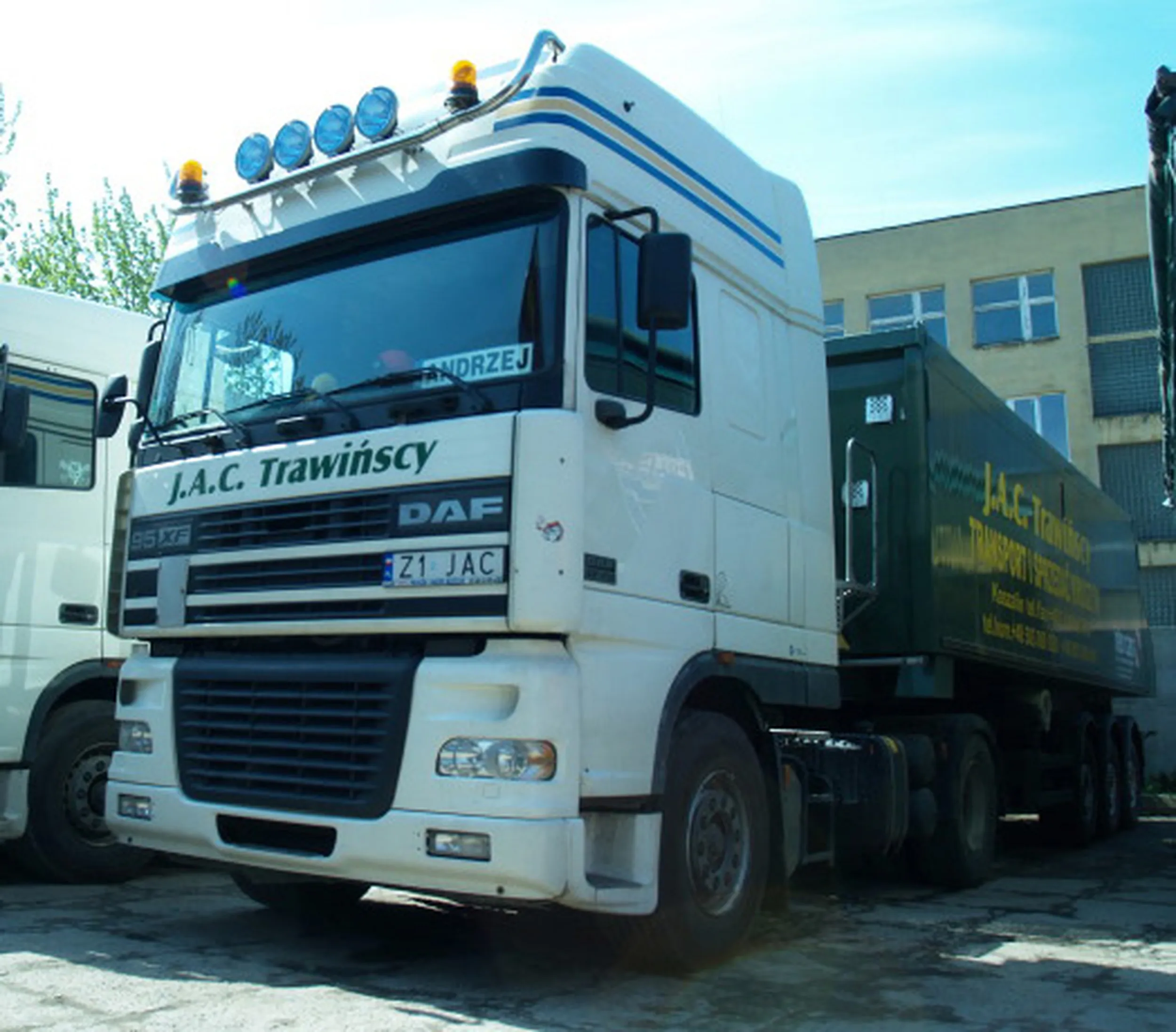 Fajny numer, blacha Z1 JAC