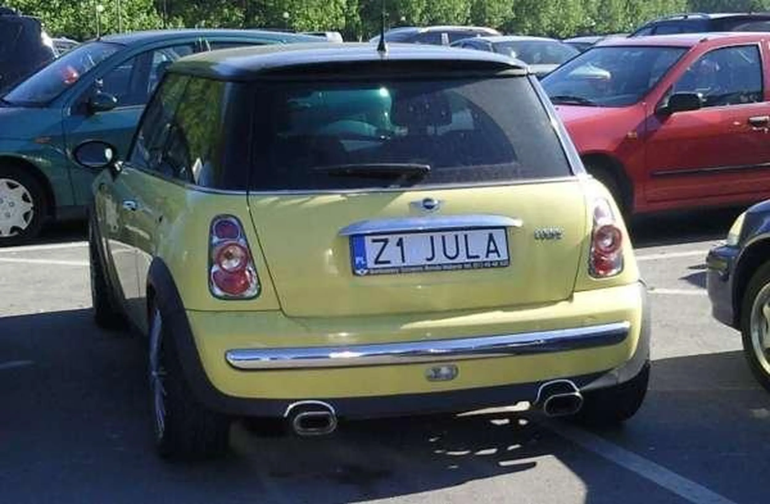 Fajny numer, blacha Z1 JULA