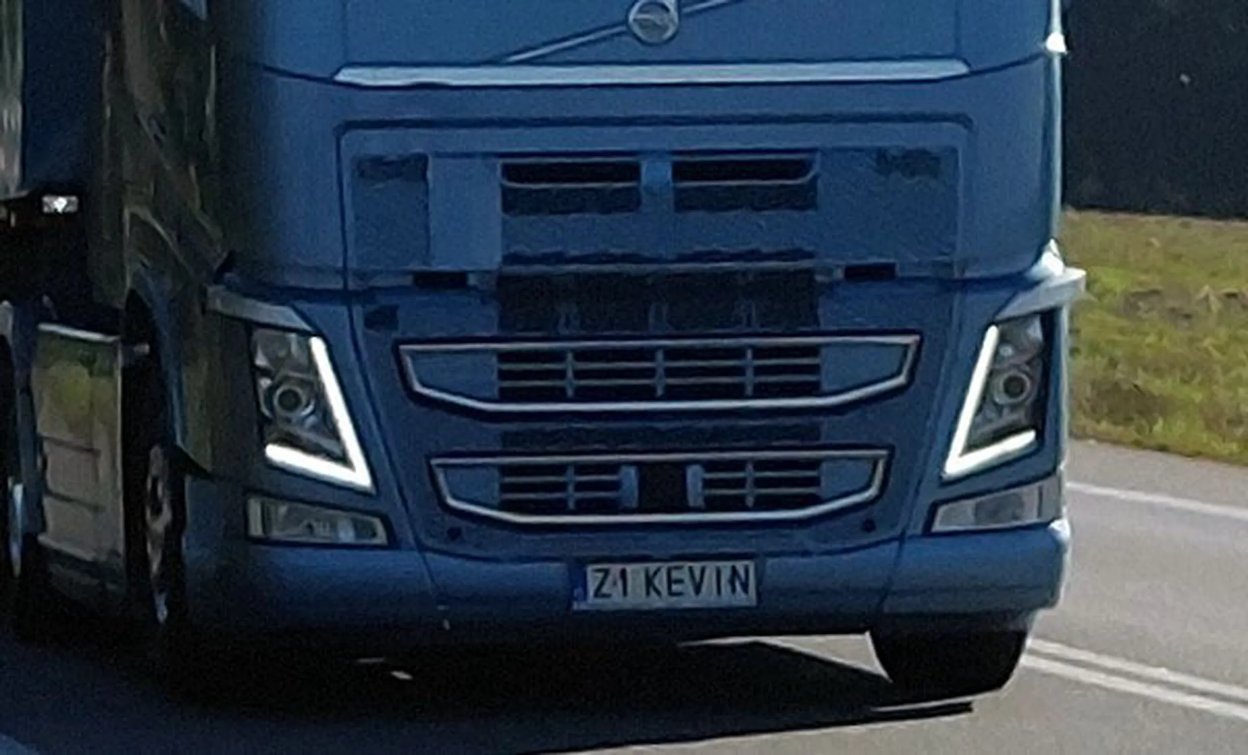 Fajny numer, blacha Z1 KEVIN