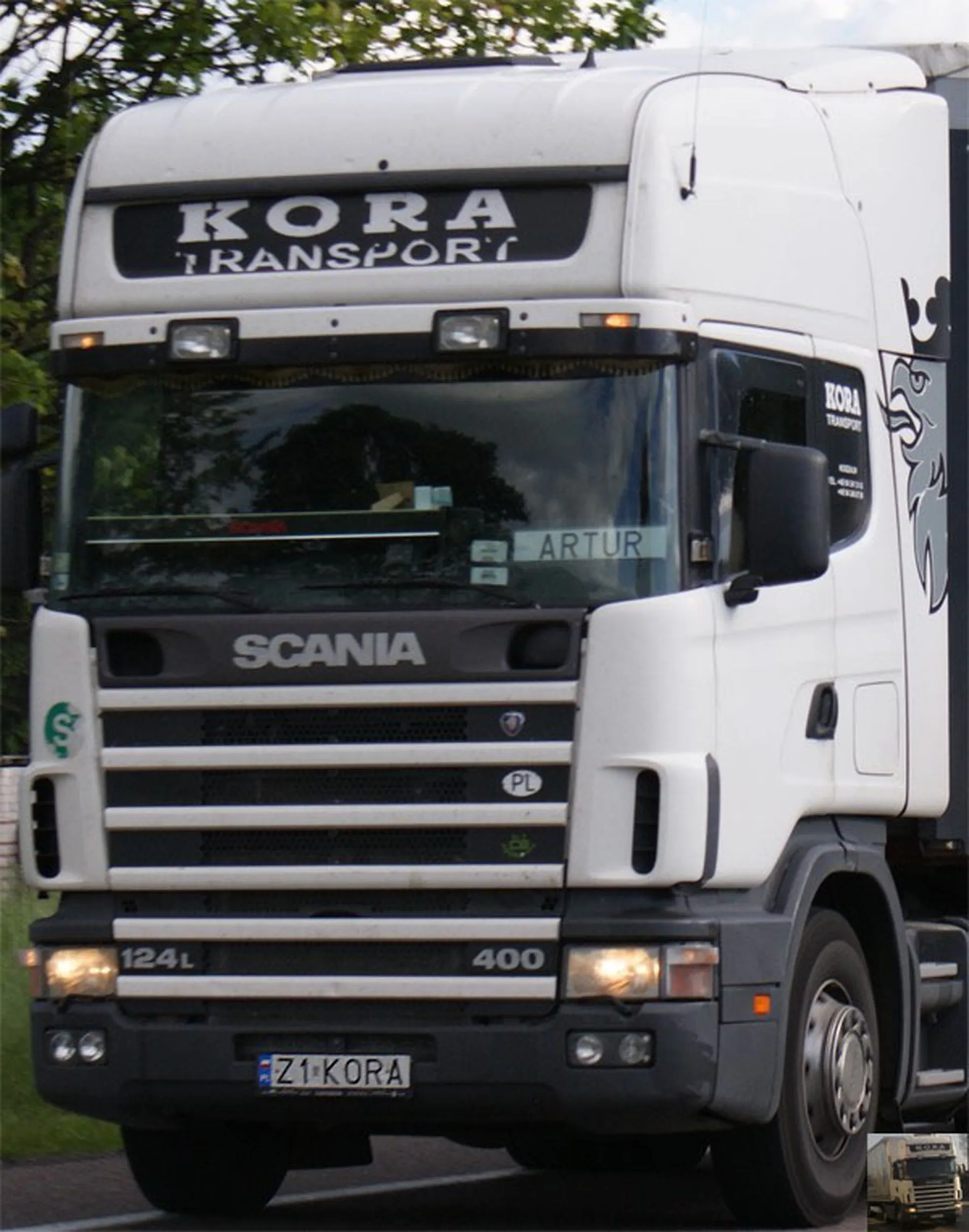 Fajny numer, blacha Z1 KORA